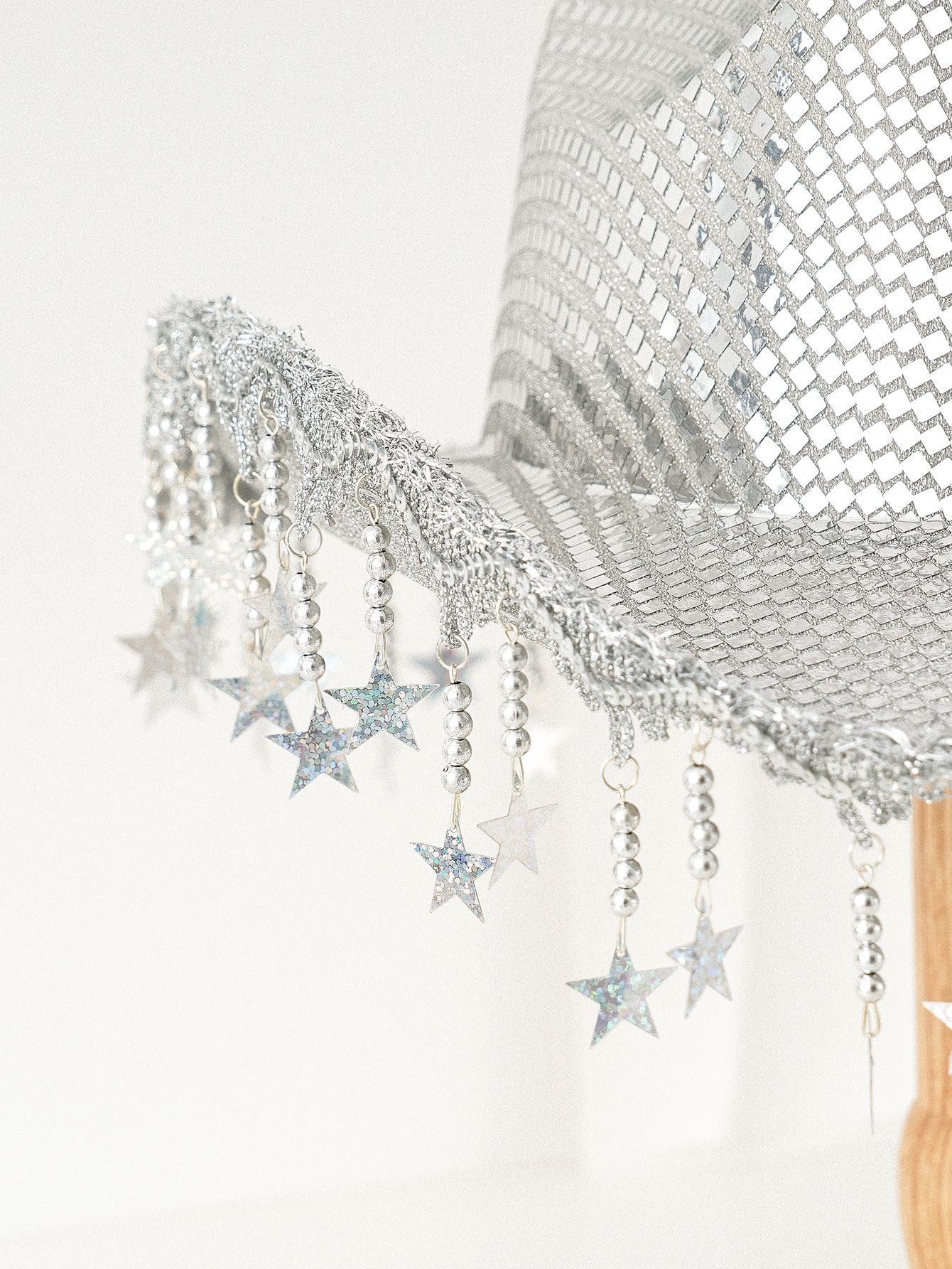 Adjustable Rhinestone Star Cowboy Hat with Tassels