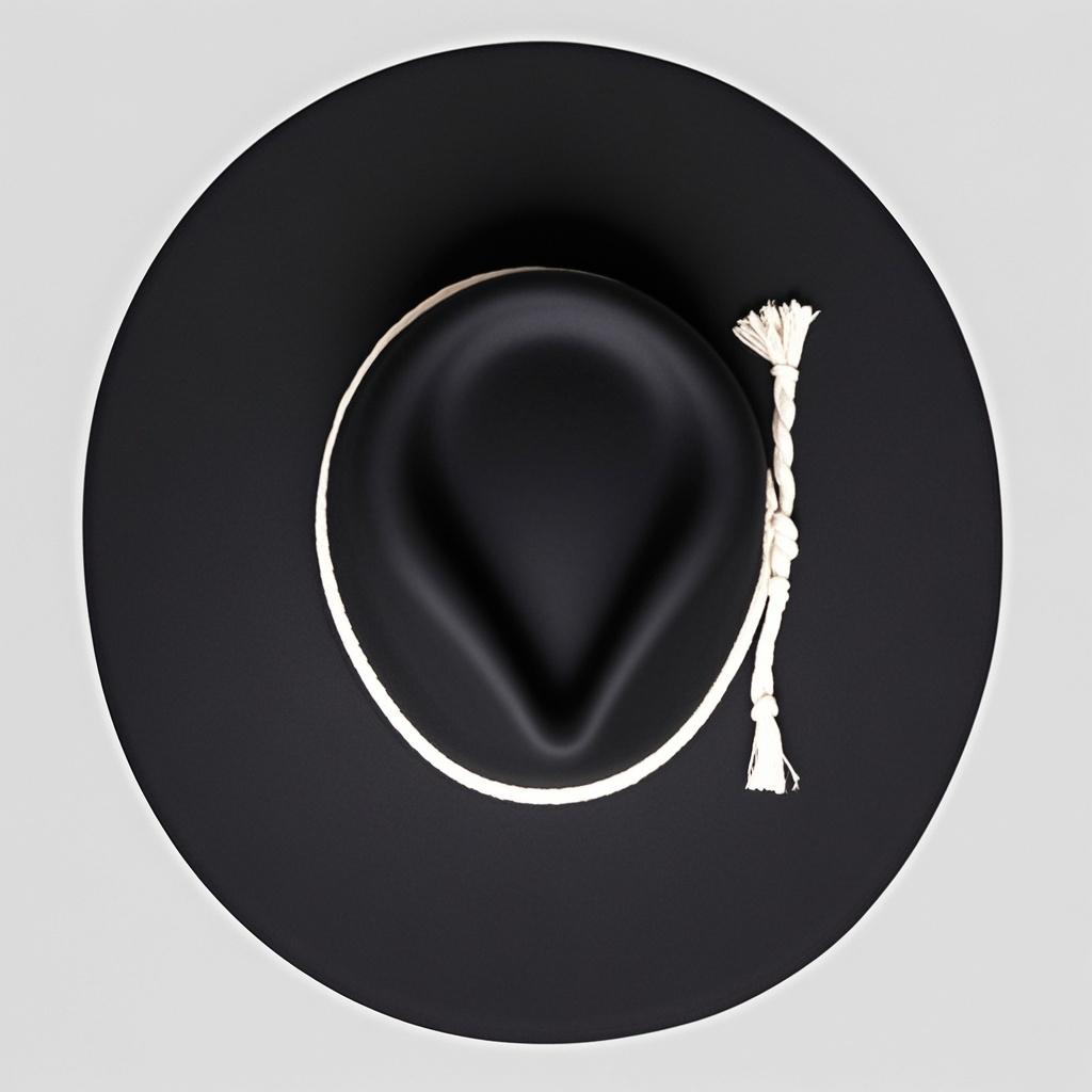 Classic Men's Felt Fedora Hat-Taupe