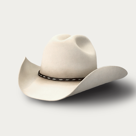 Cowboy Hat Inspired by Yellowstone National Park Scenery