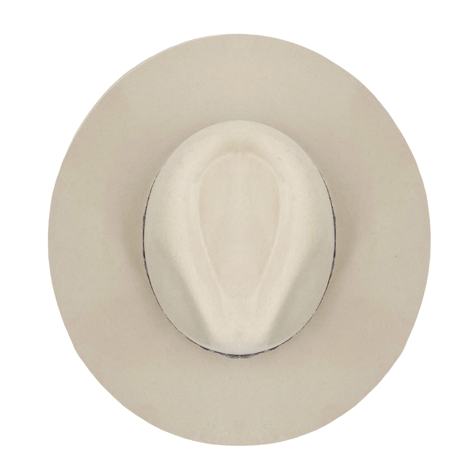 Women Custom Floral Band Hat – Ivory White