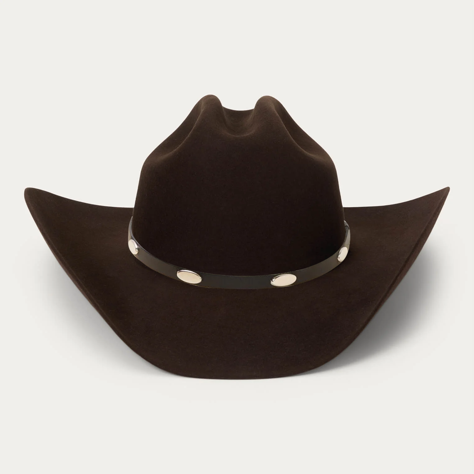 Sun Barrier Felt Cowboy Hat - Red