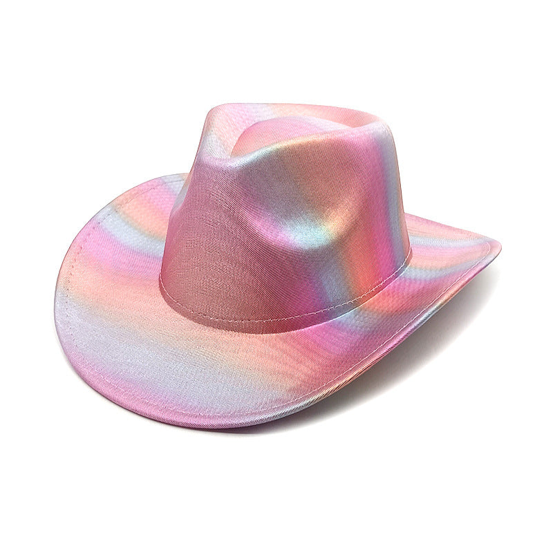 Multicolor Western Cowgirl Hat