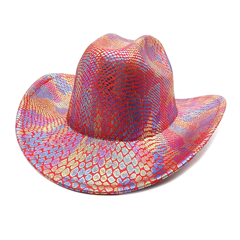 Sunset Ombre Western Cowgirl Hat