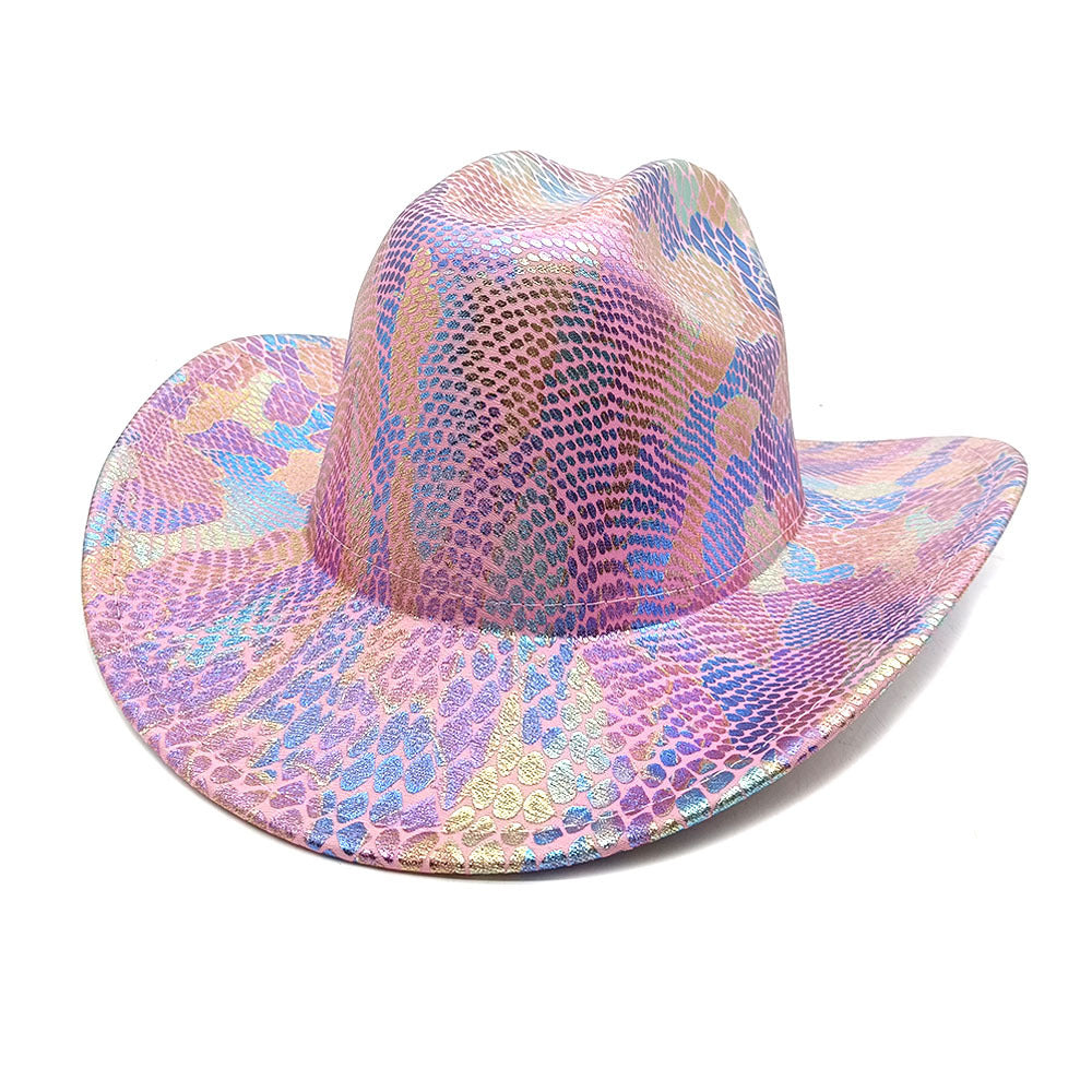 Sunset Ombre Western Cowgirl Hat