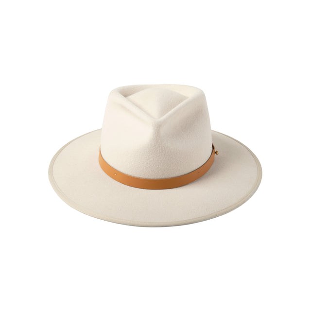 Women Oasis Felt Fedora In Sliver