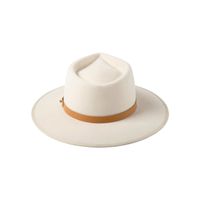 Women Oasis Felt Fedora In Sliver