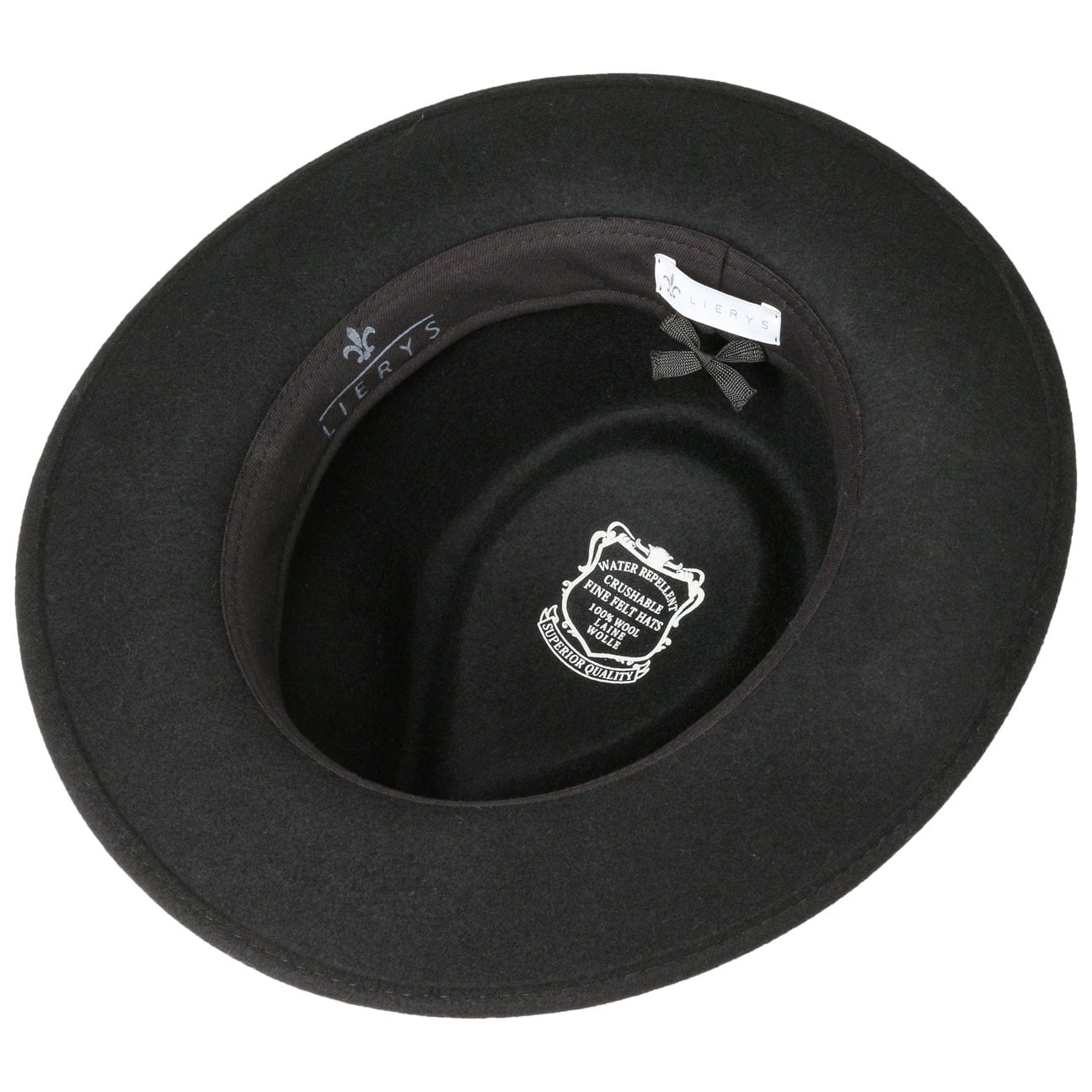 Women Classic Fedora Felt Hat With Leather Band