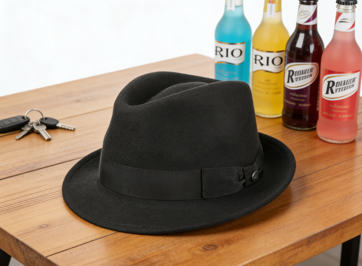 Classic Felt Trilby Fedora Hat