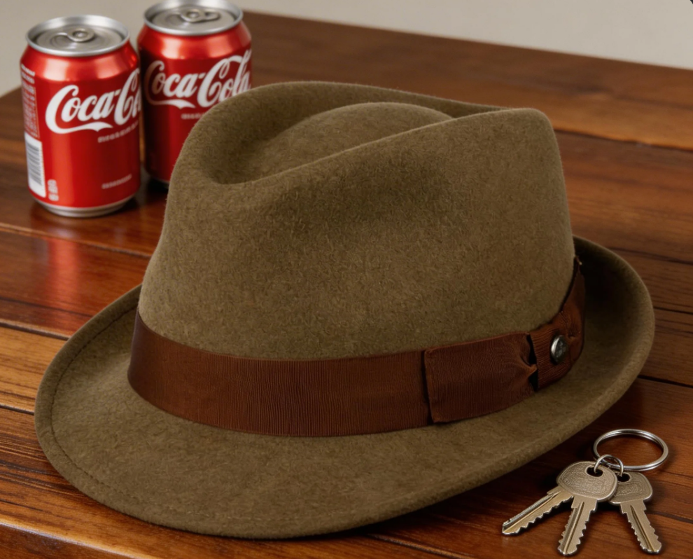 Classic Felt Trilby Fedora Hat