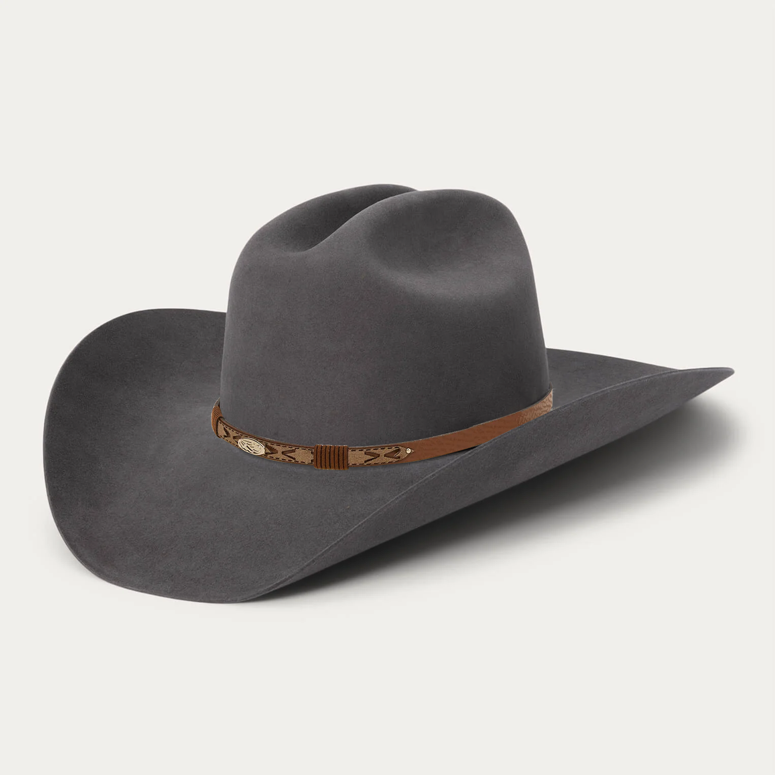 Drifter Felt Cowboy Hat - Red