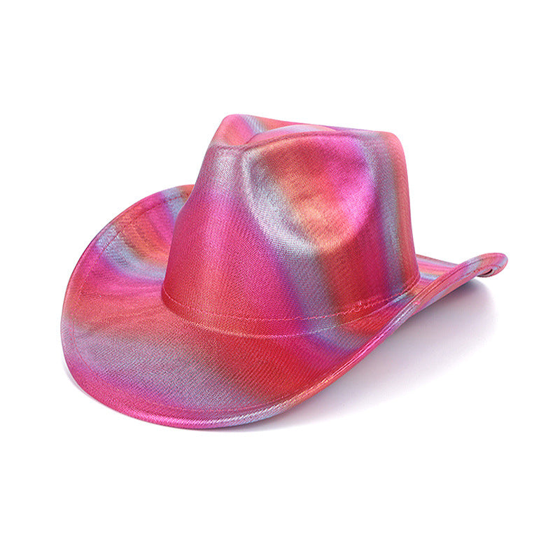 Multicolor Western Cowgirl Hat