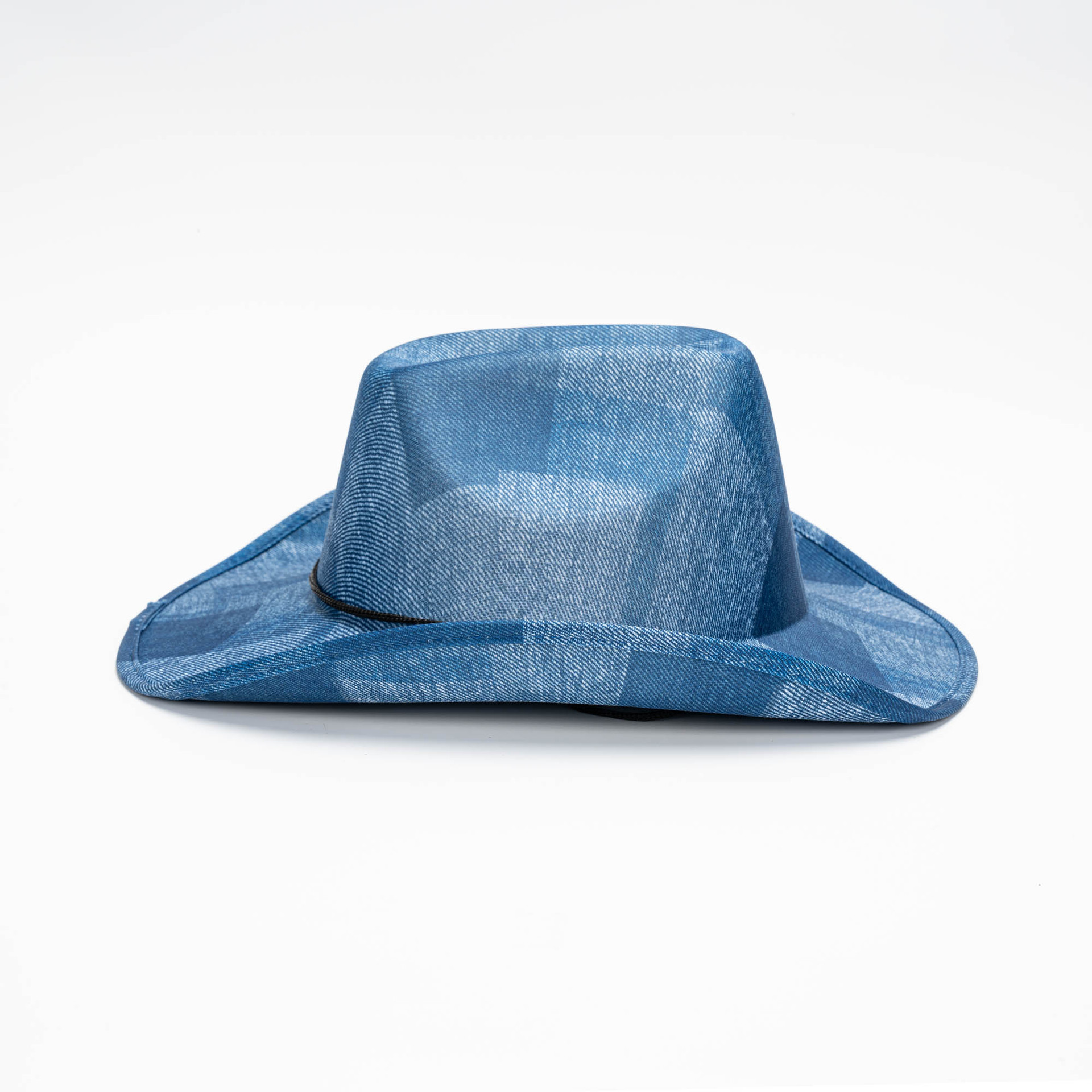 Plaid West – Blue Stitch