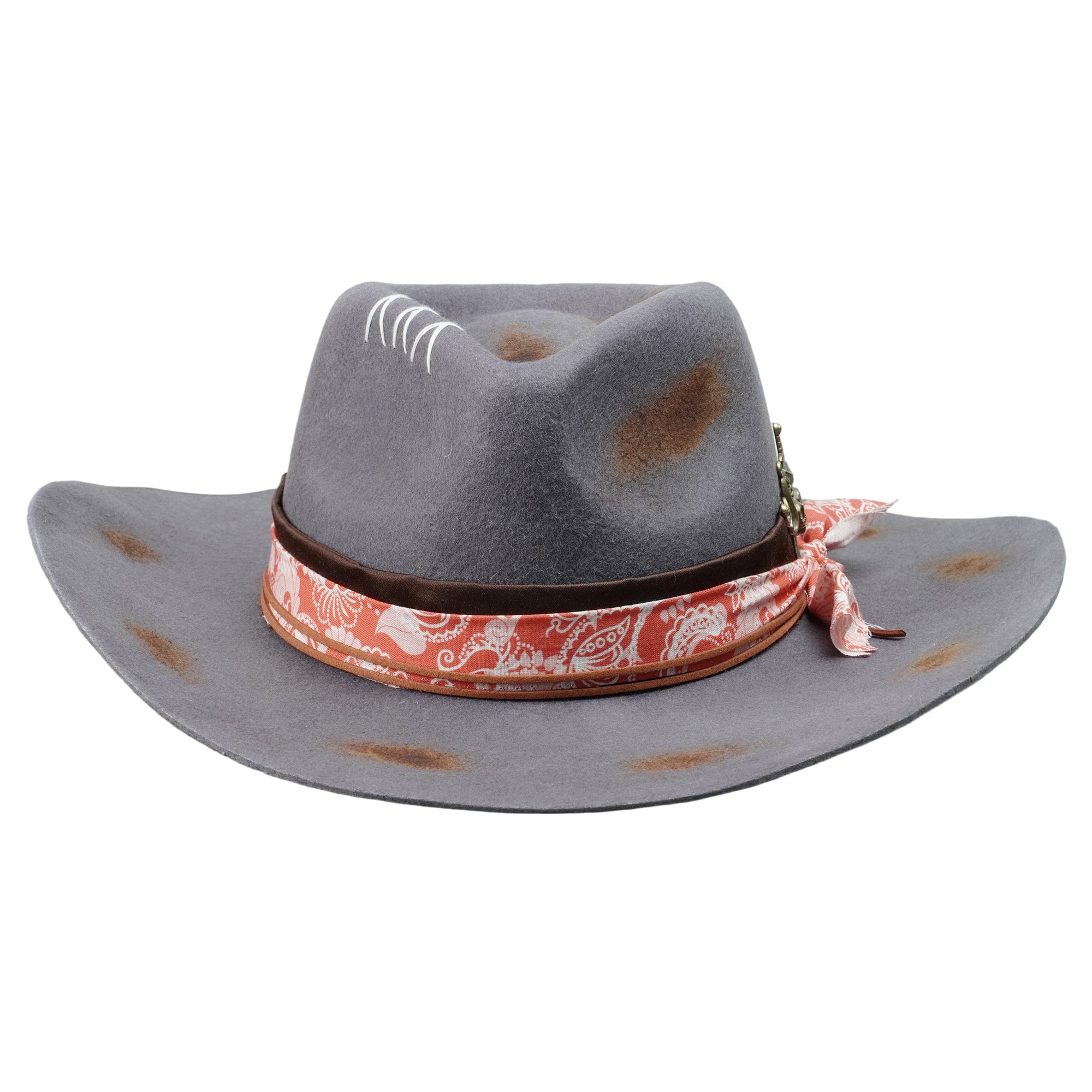 Bold Felt Hat – Classic Felt, Eclectic Vintage Pin
