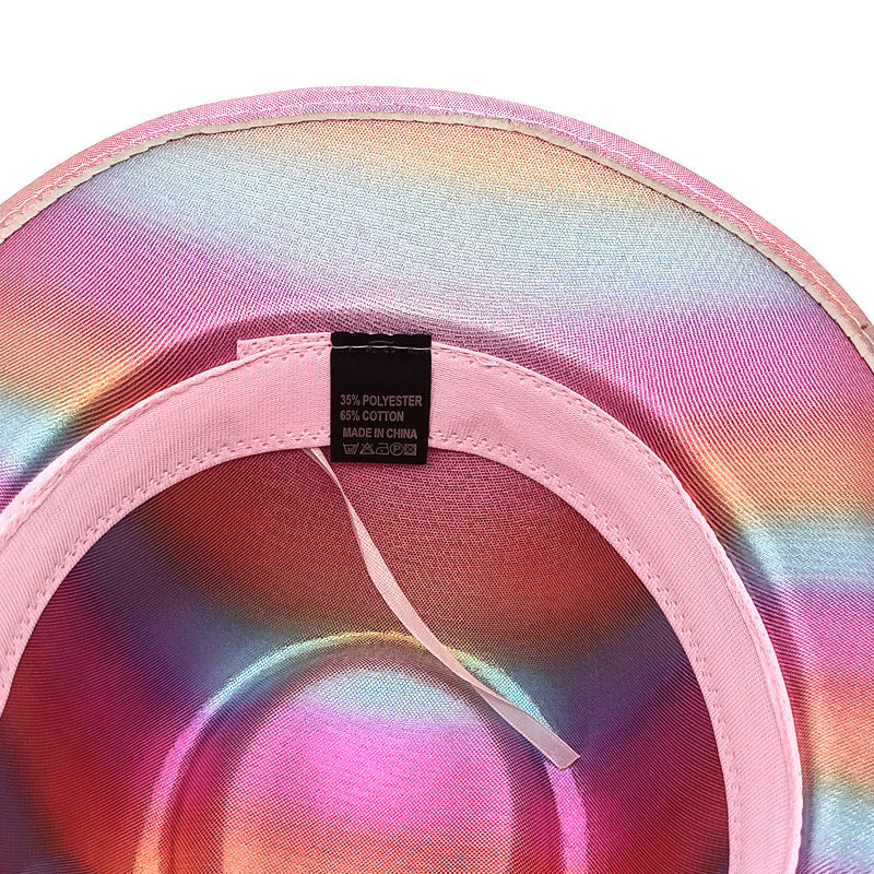 Multicolor Western Cowgirl Hat