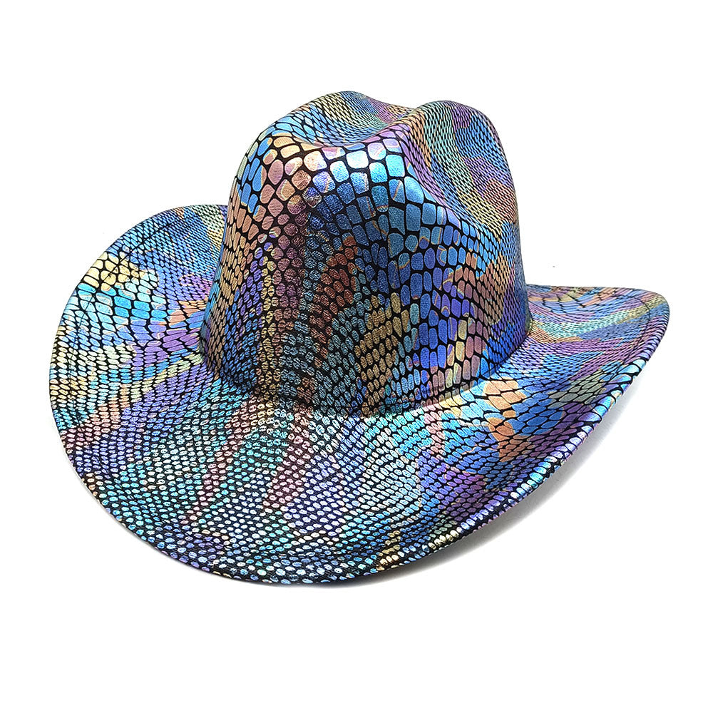 Sunset Ombre Western Cowgirl Hat