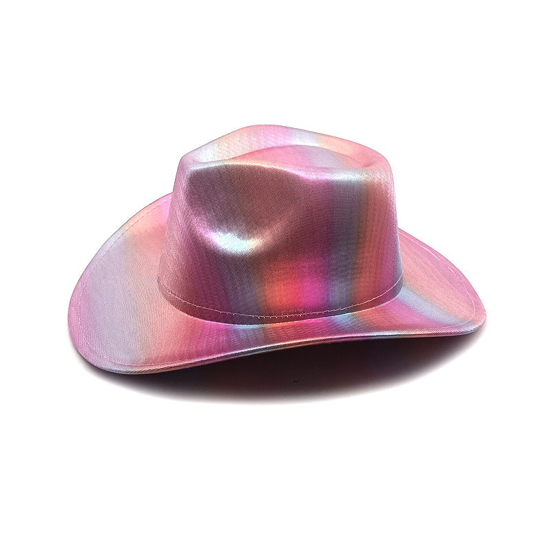 Multicolor Western Cowgirl Hat