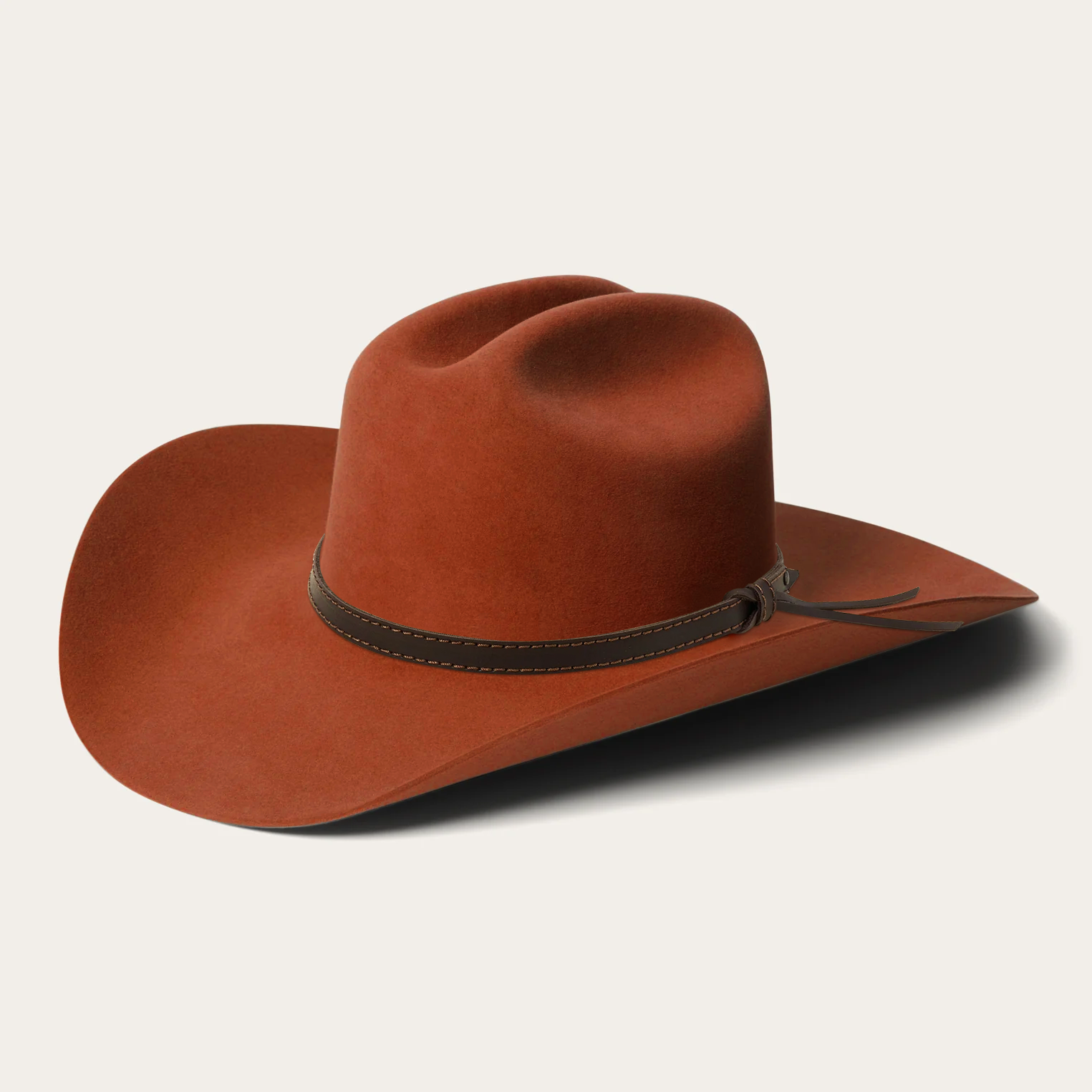 Sundown Felt Cowboy Hat - Red