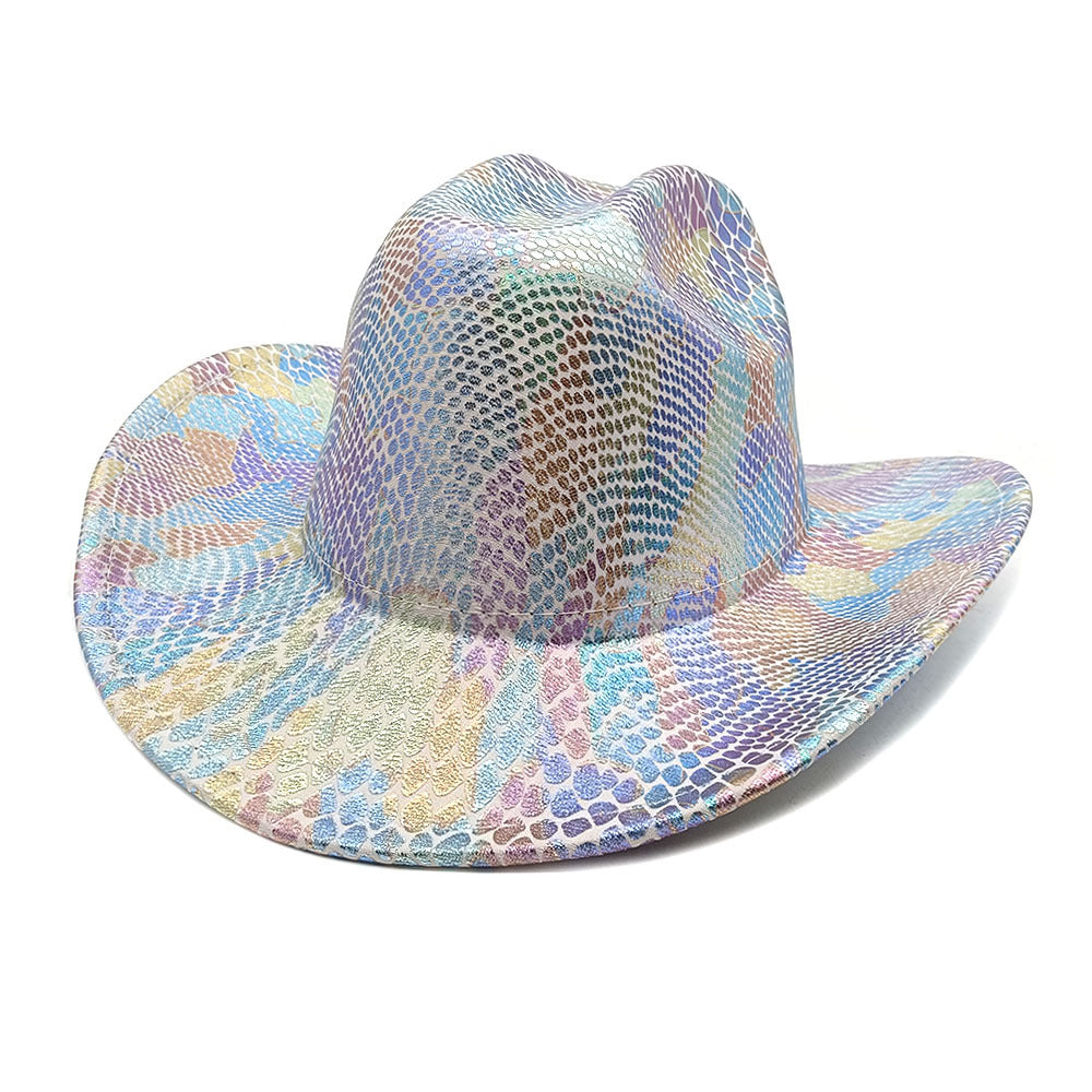 Sunset Ombre Western Cowgirl Hat