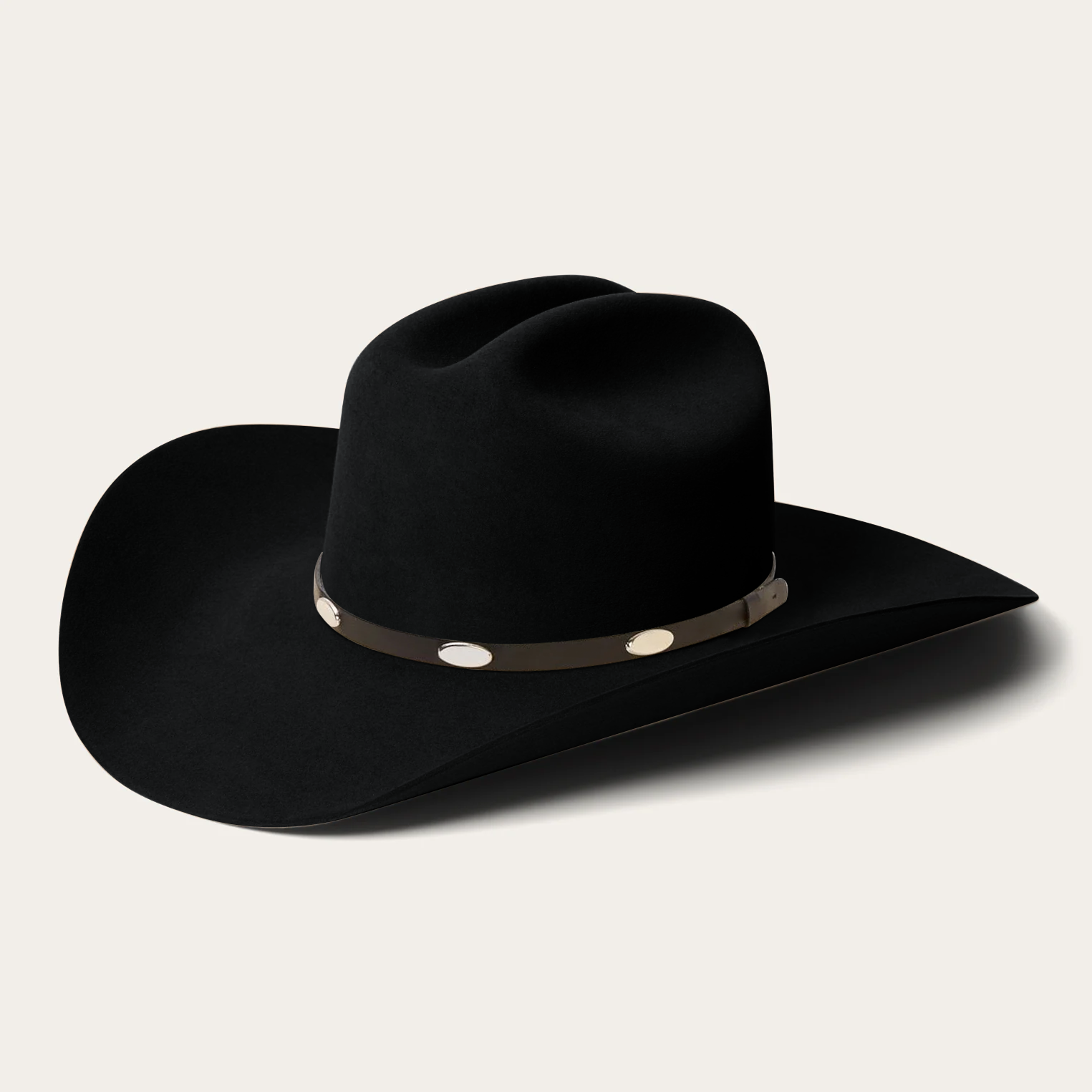 Sun Barrier Felt Cowboy Hat - Red