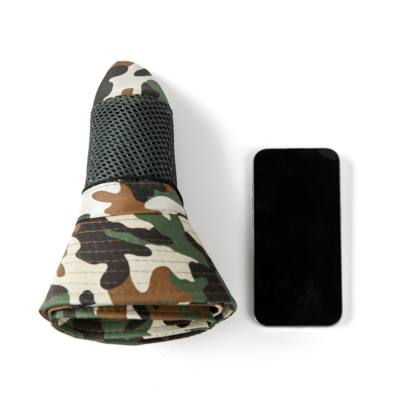 Lightweight Camouflage Mesh UV Protective Sun Hat