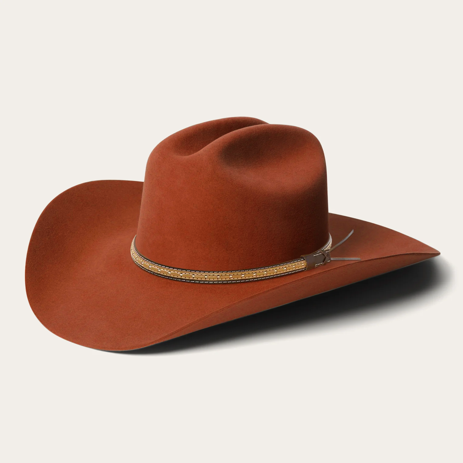 Prairie Felt Cowboy Hat - Red