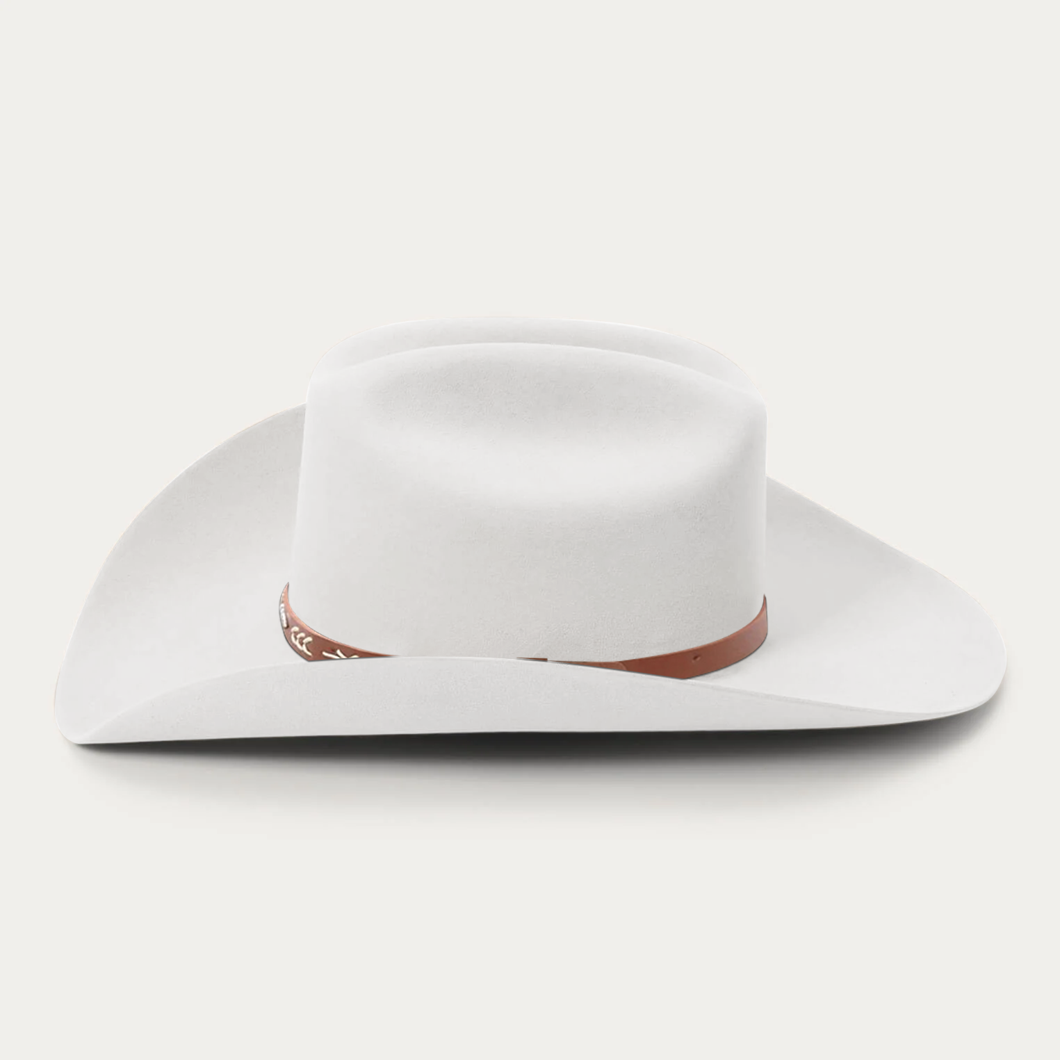 Bronco Felt Cowboy Hat - Red