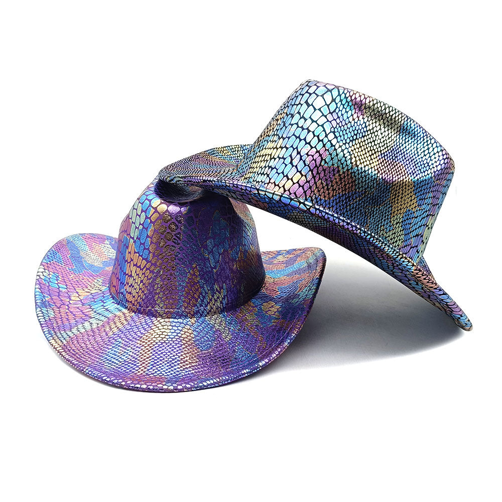 Sunset Ombre Western Cowgirl Hat