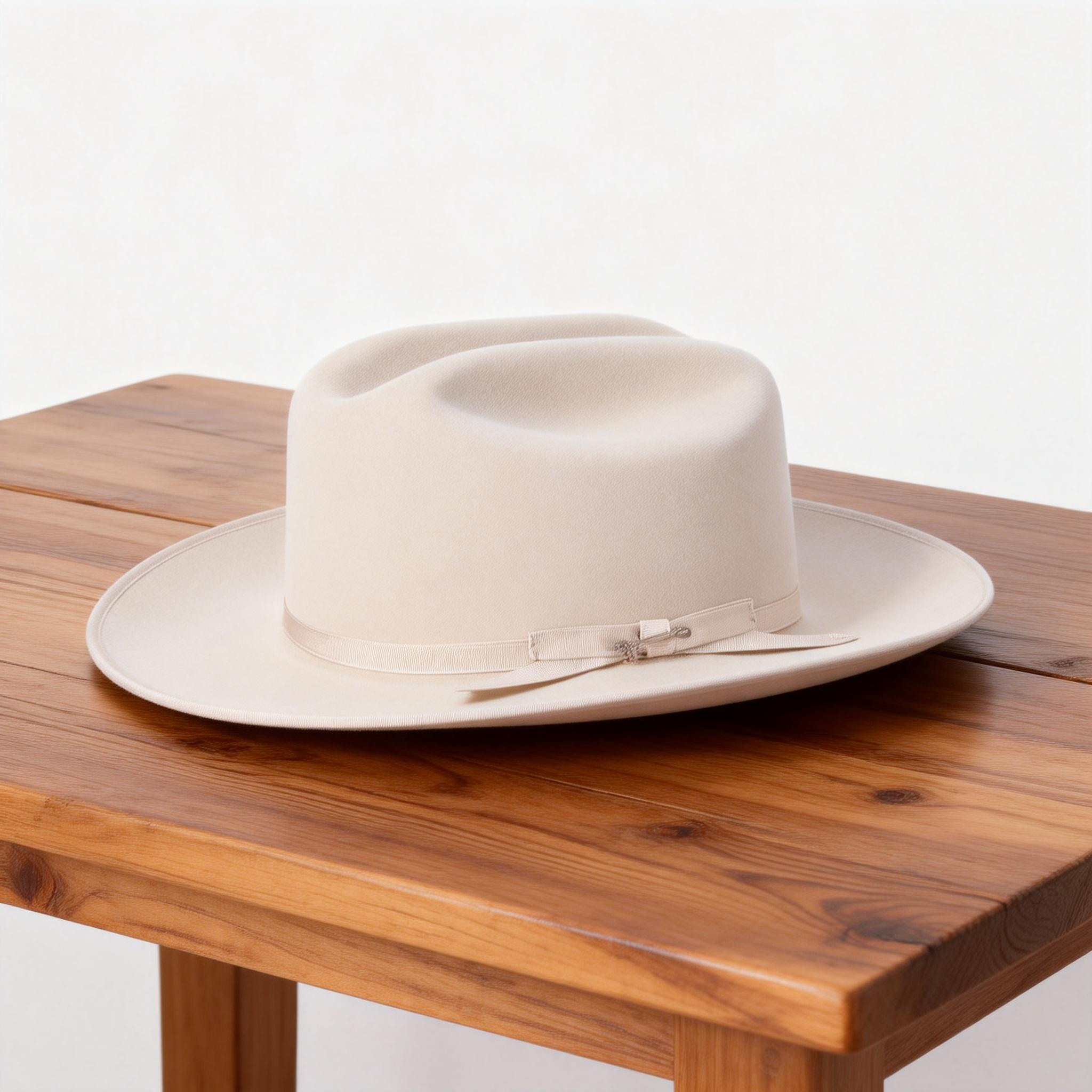 Classic Charm Felt Outdoor Hat in Silverbelly