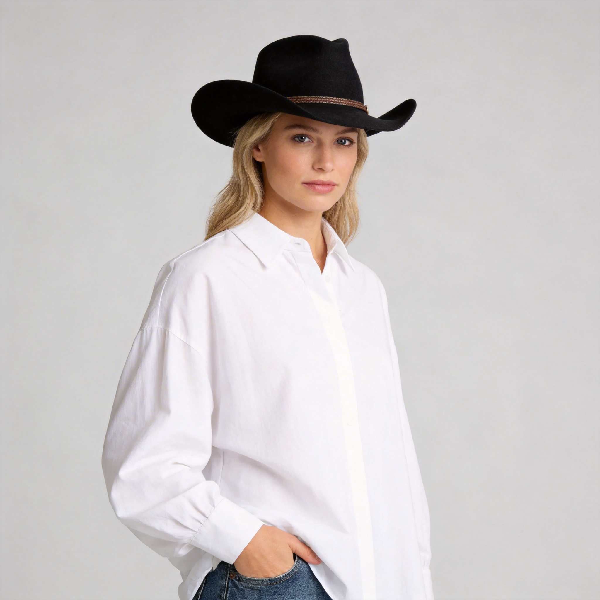 Women Western Hat Western Rustic Style