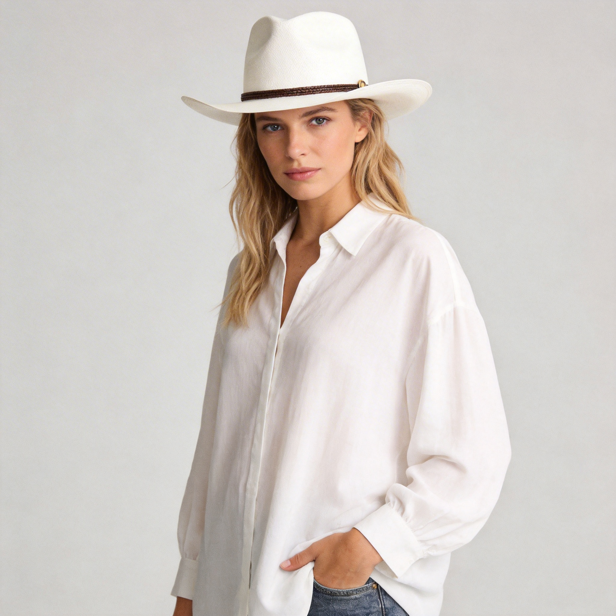 Country Charm Straw Hat