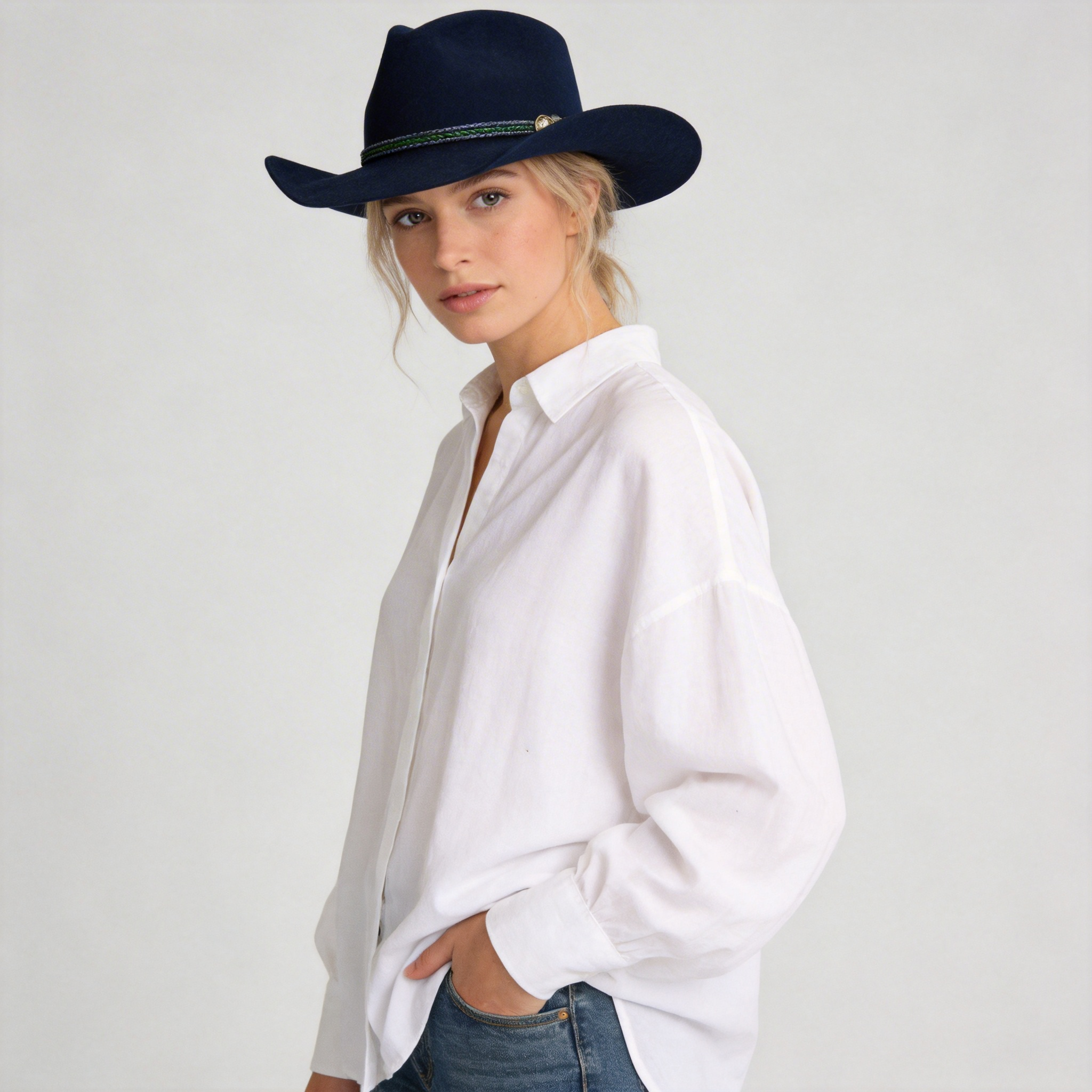 Women Western Hat Western Rustic Style