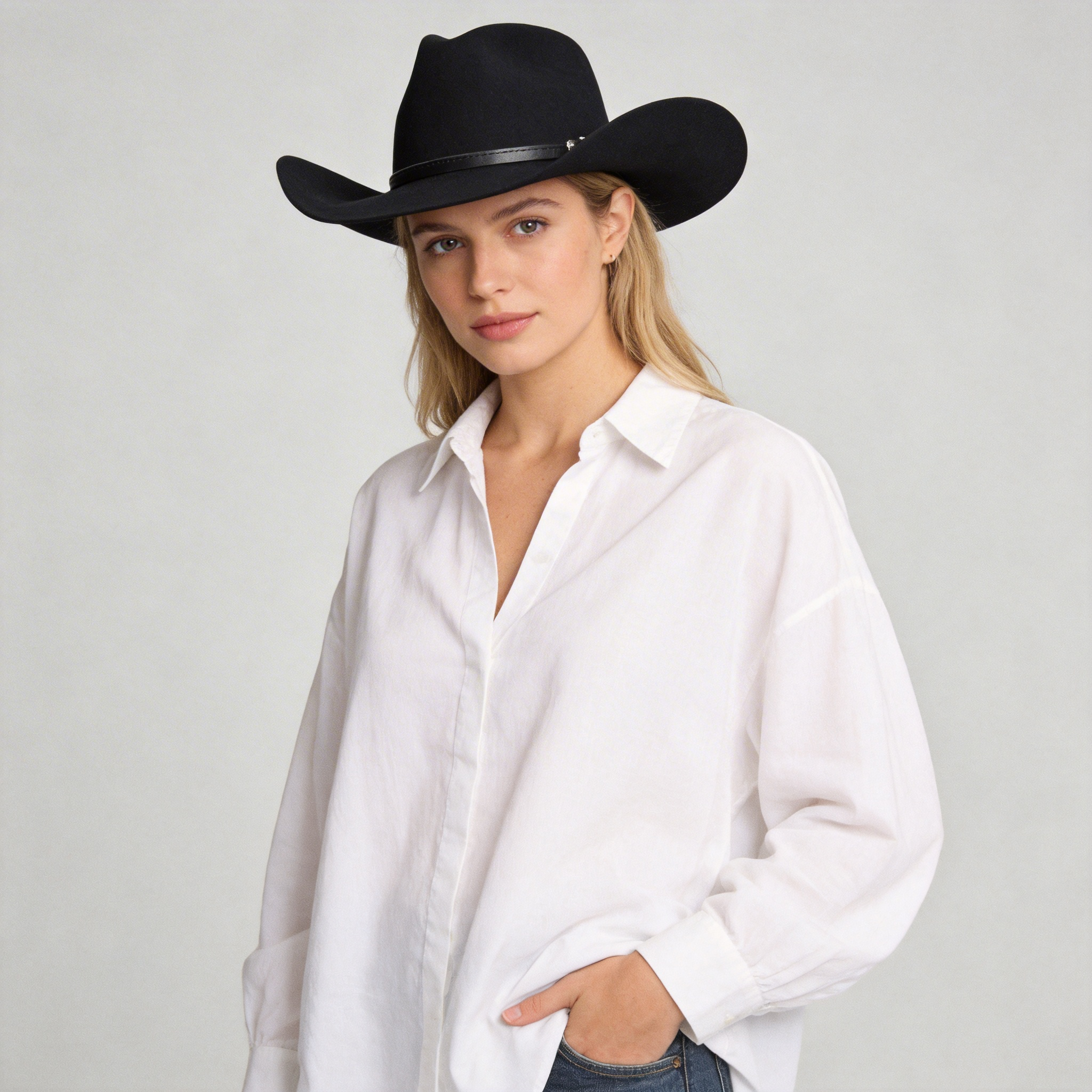 Women Seneca The Pioneer Western Hat