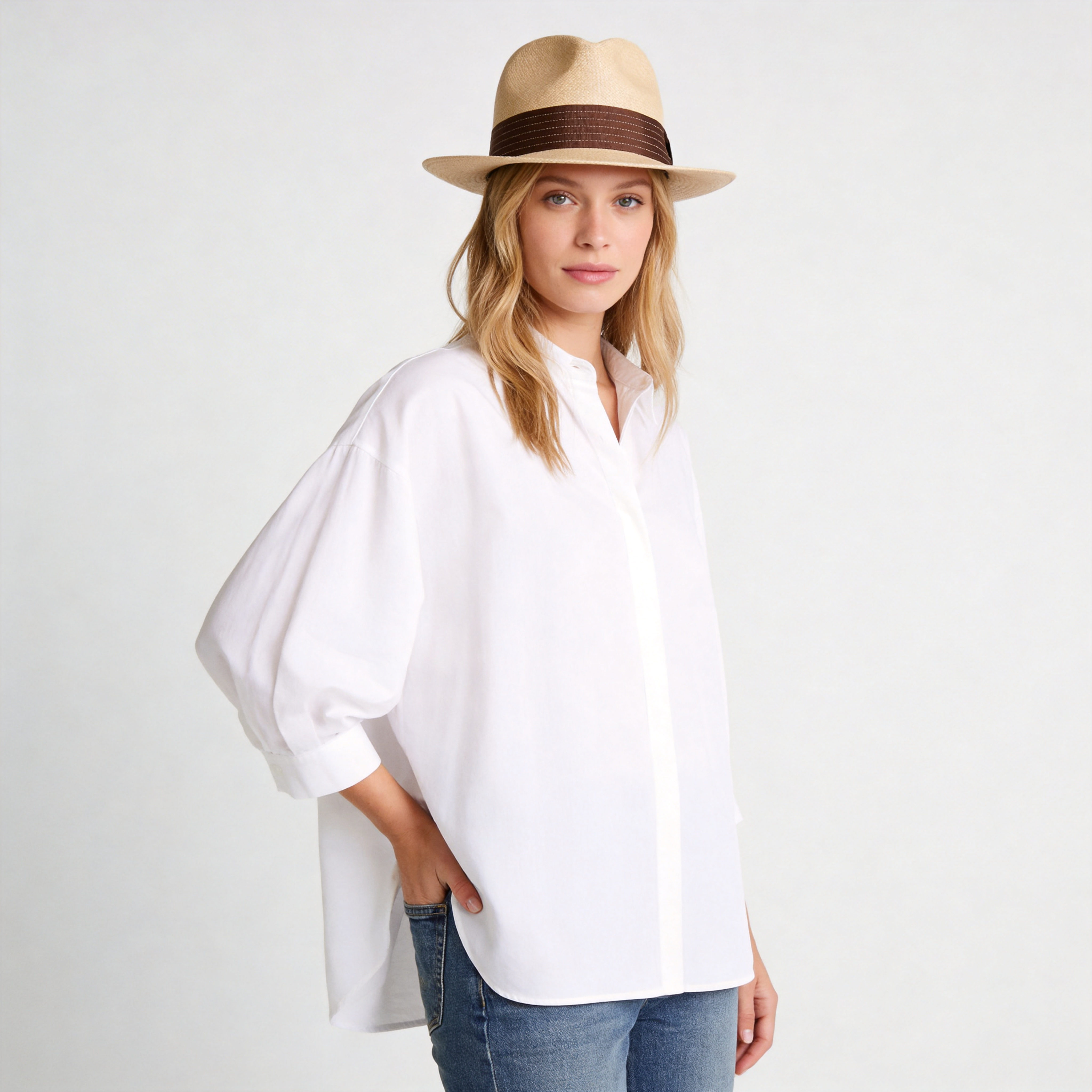 Women Tropical Haven Straw Hat