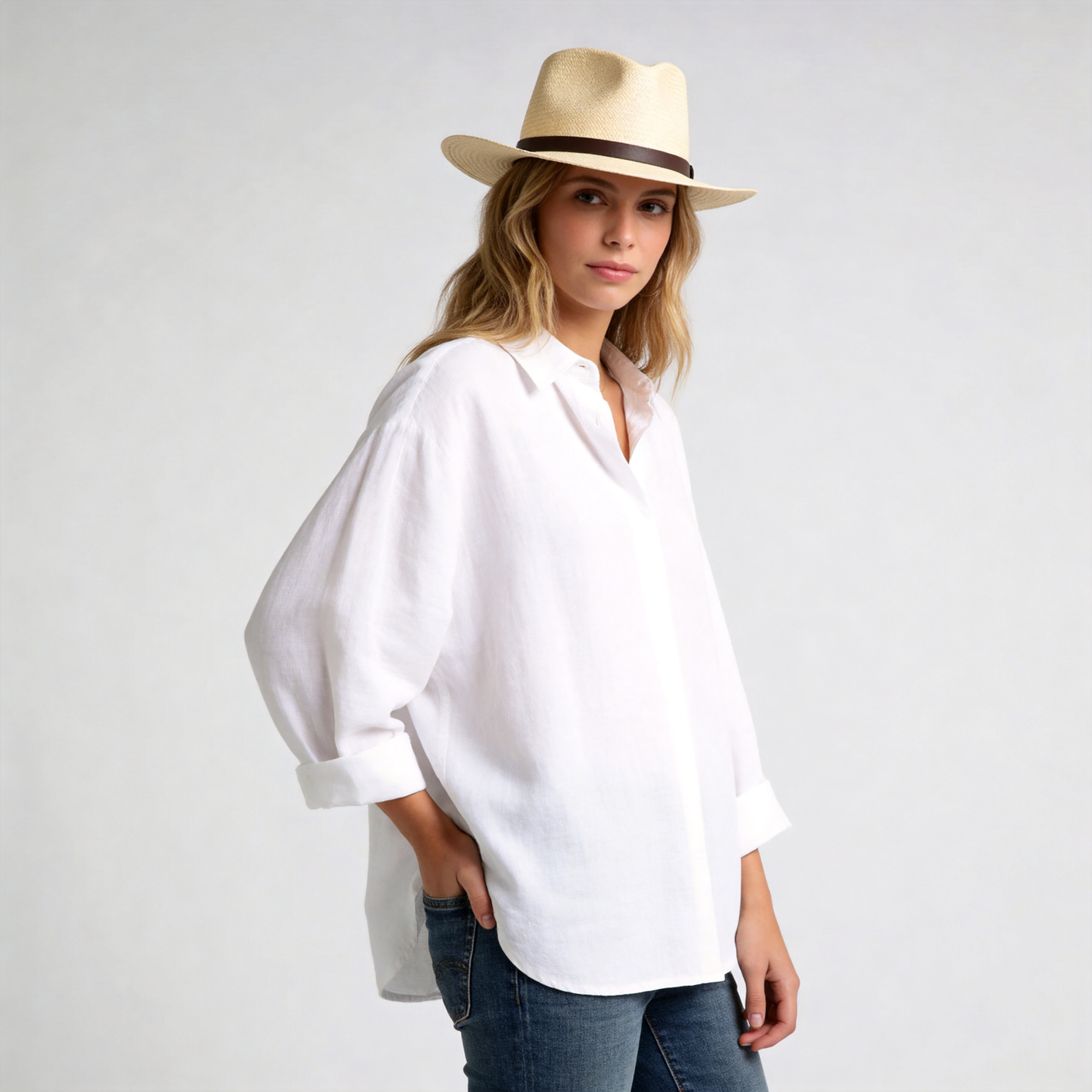 Timeless Panama Straw Hat-Albuquerque