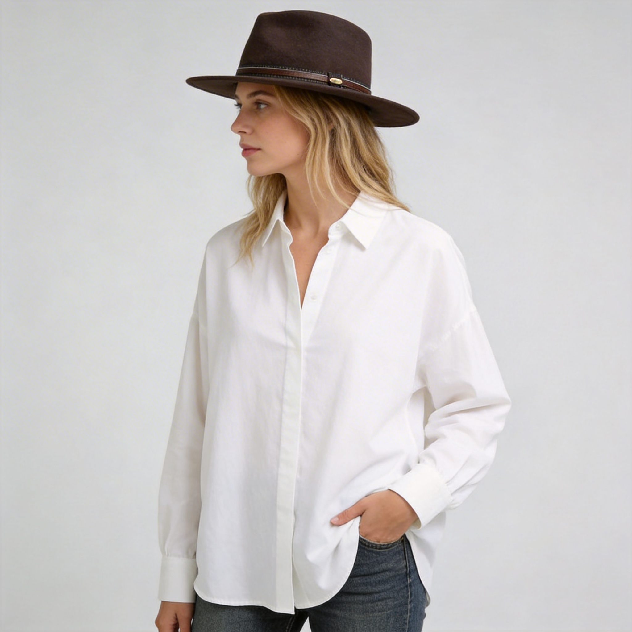 Women Wool Felt Outback- San Antonio