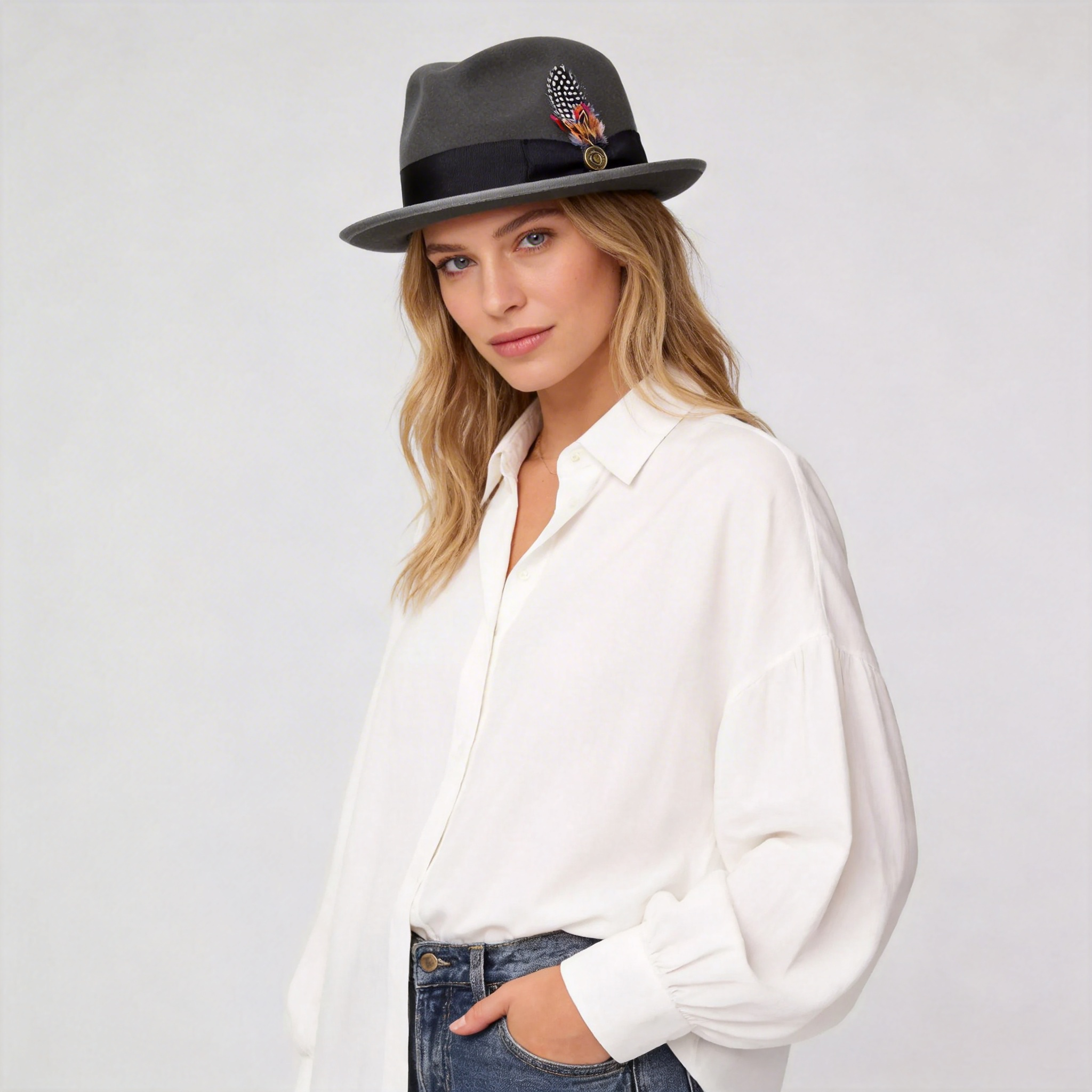 Sophisticate's Signature-Fedora Gray