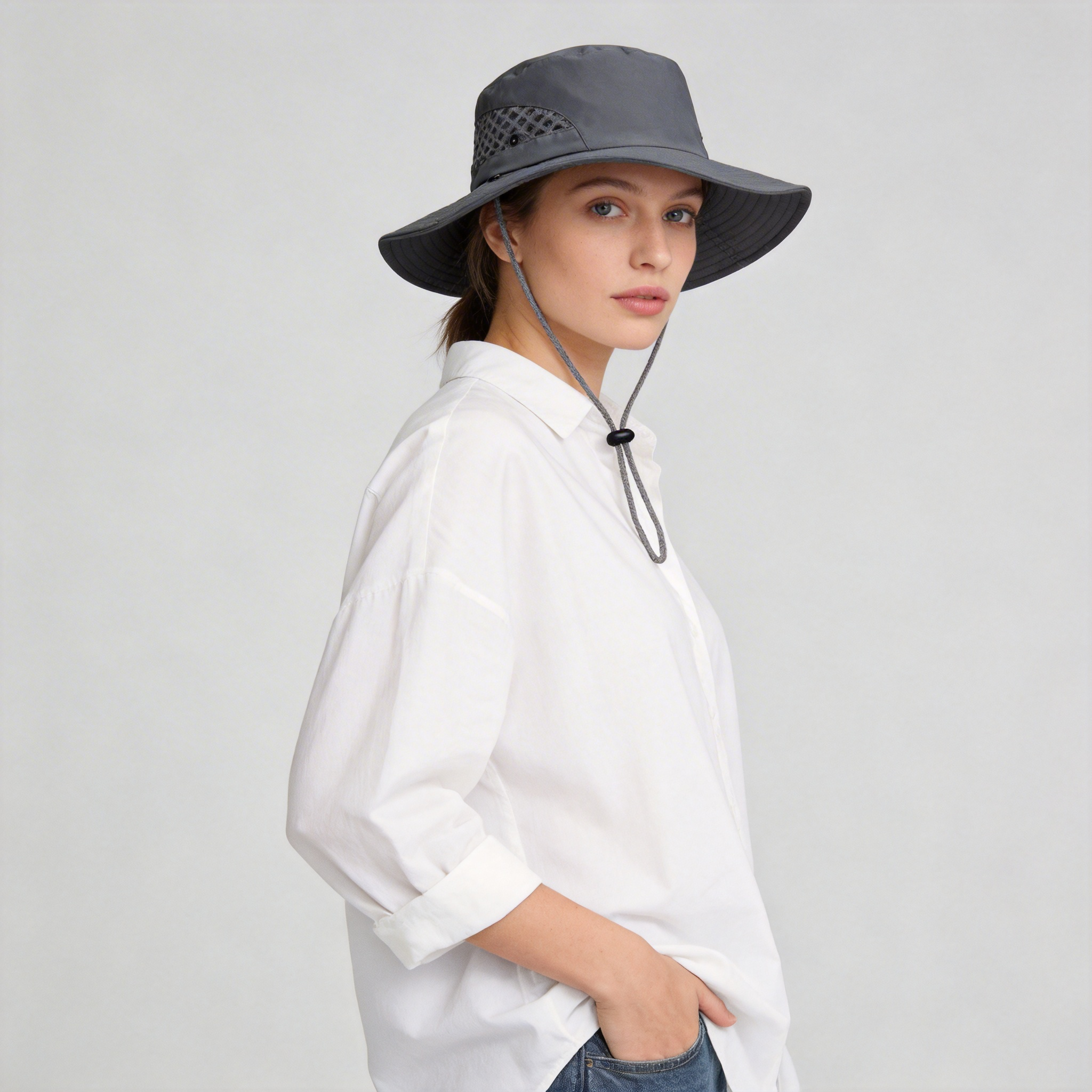 Adjustable Wide Brim Sun Hat