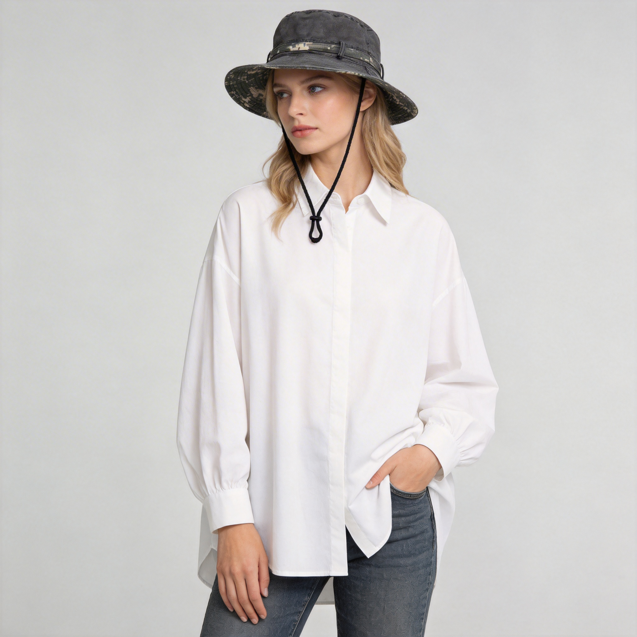 Camouflage Foldable Outdoor Adventure Hat