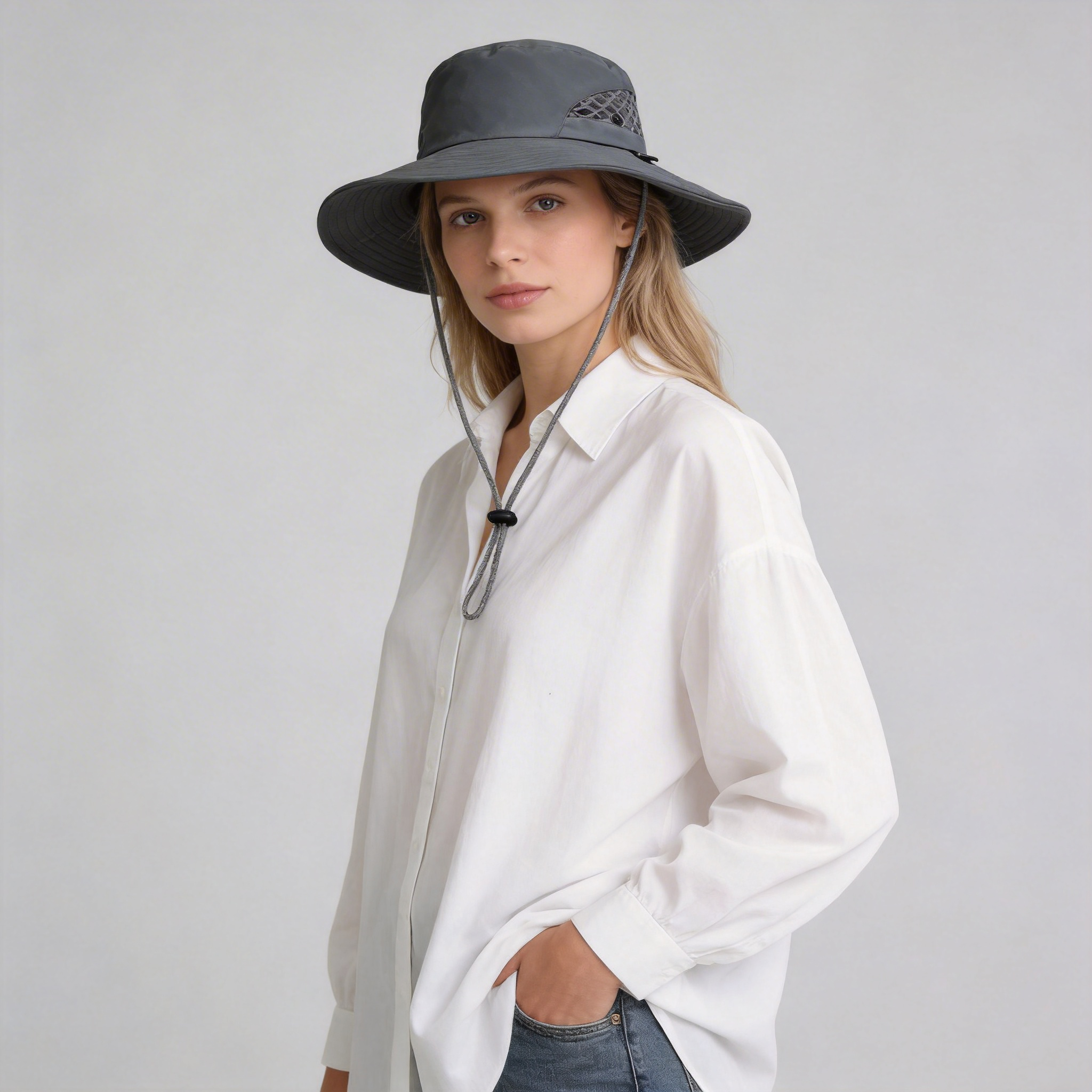 Adjustable Wide Brim Sun Hat