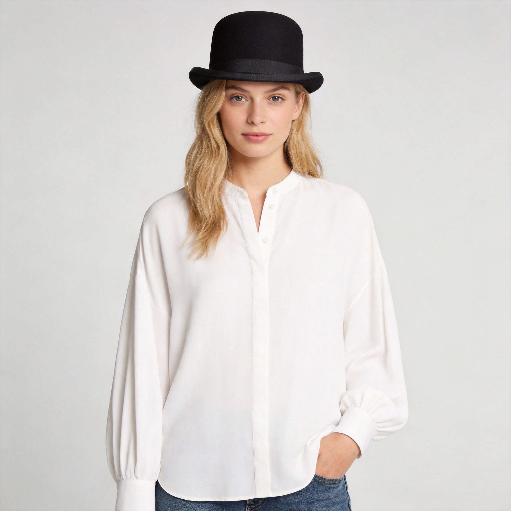 Wool Felt Bowler Hat