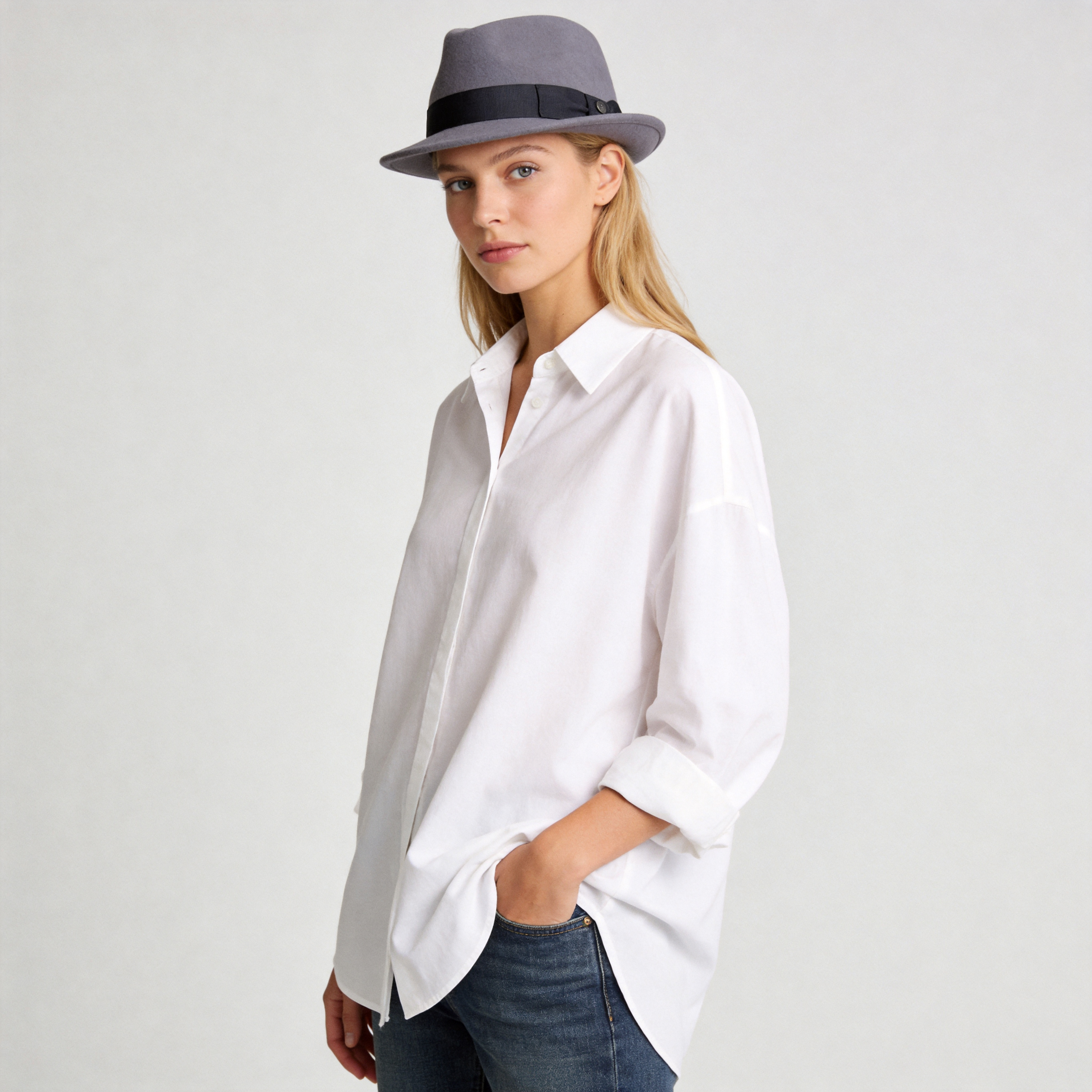 Classic Felt Trilby Fedora Hat