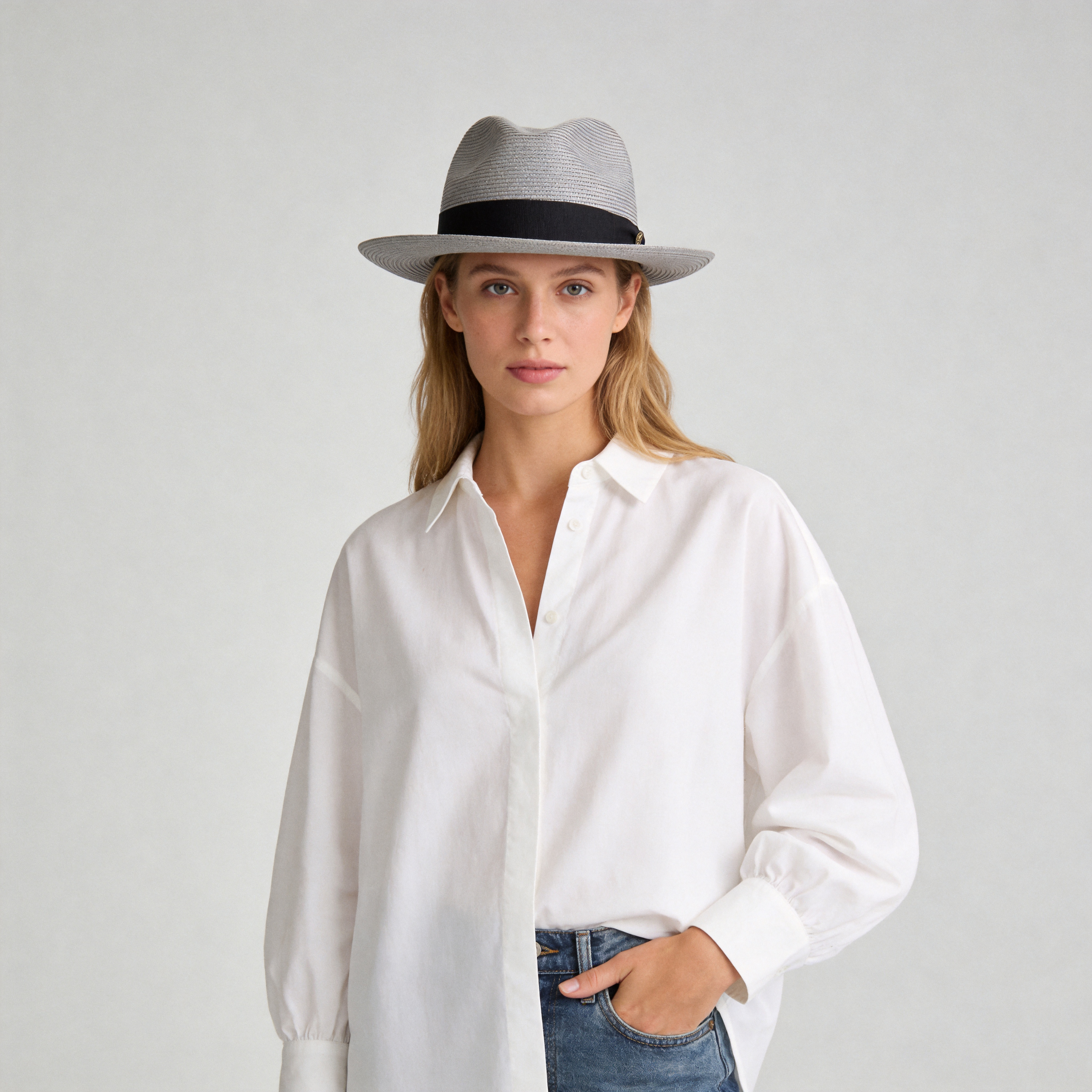 Heritage Classic Fedora Straw Fedora Hat