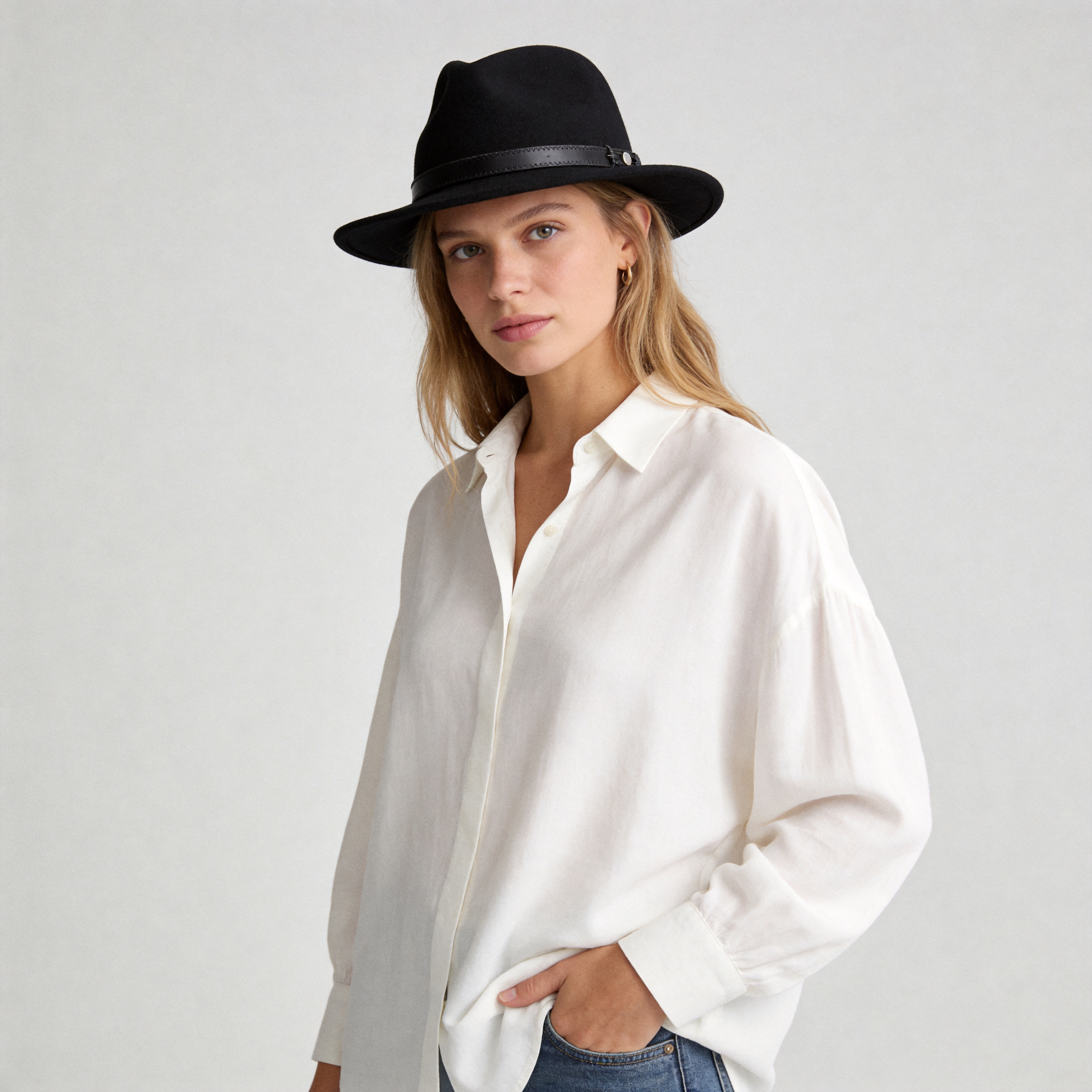 Classic Litefelt Traveller Wool Fedora Hat