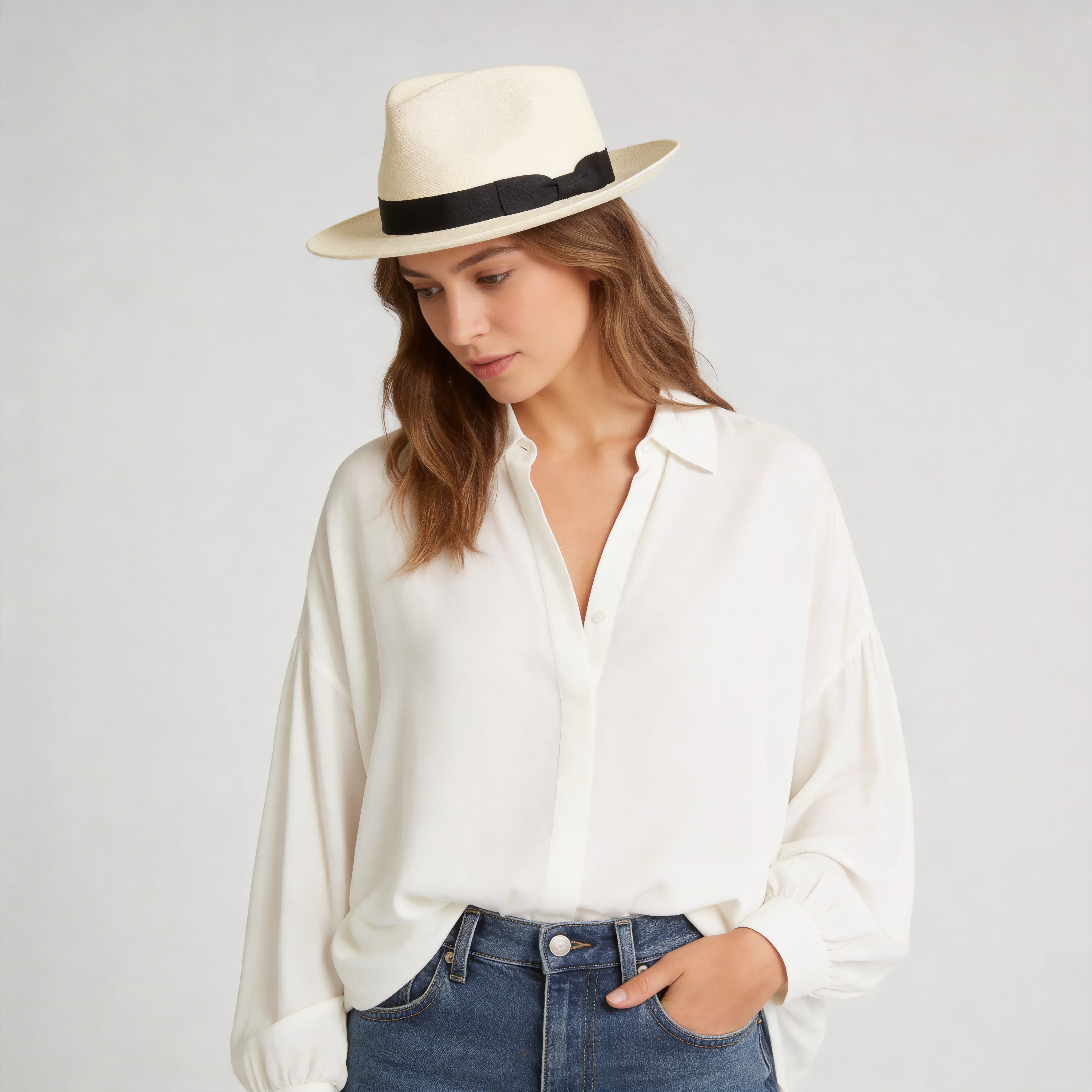 Retro Panama Fedora