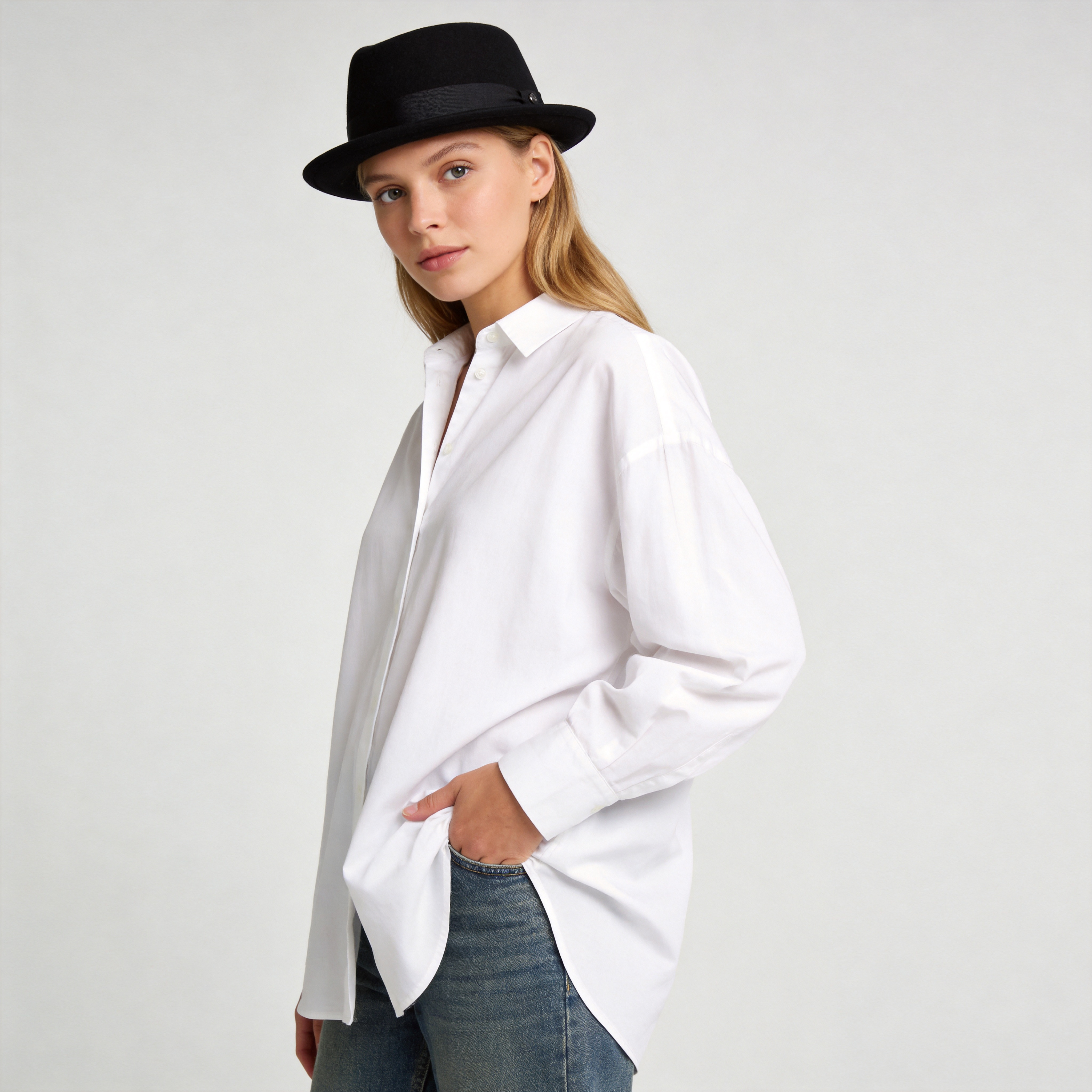 Classic Felt Trilby Fedora Hat