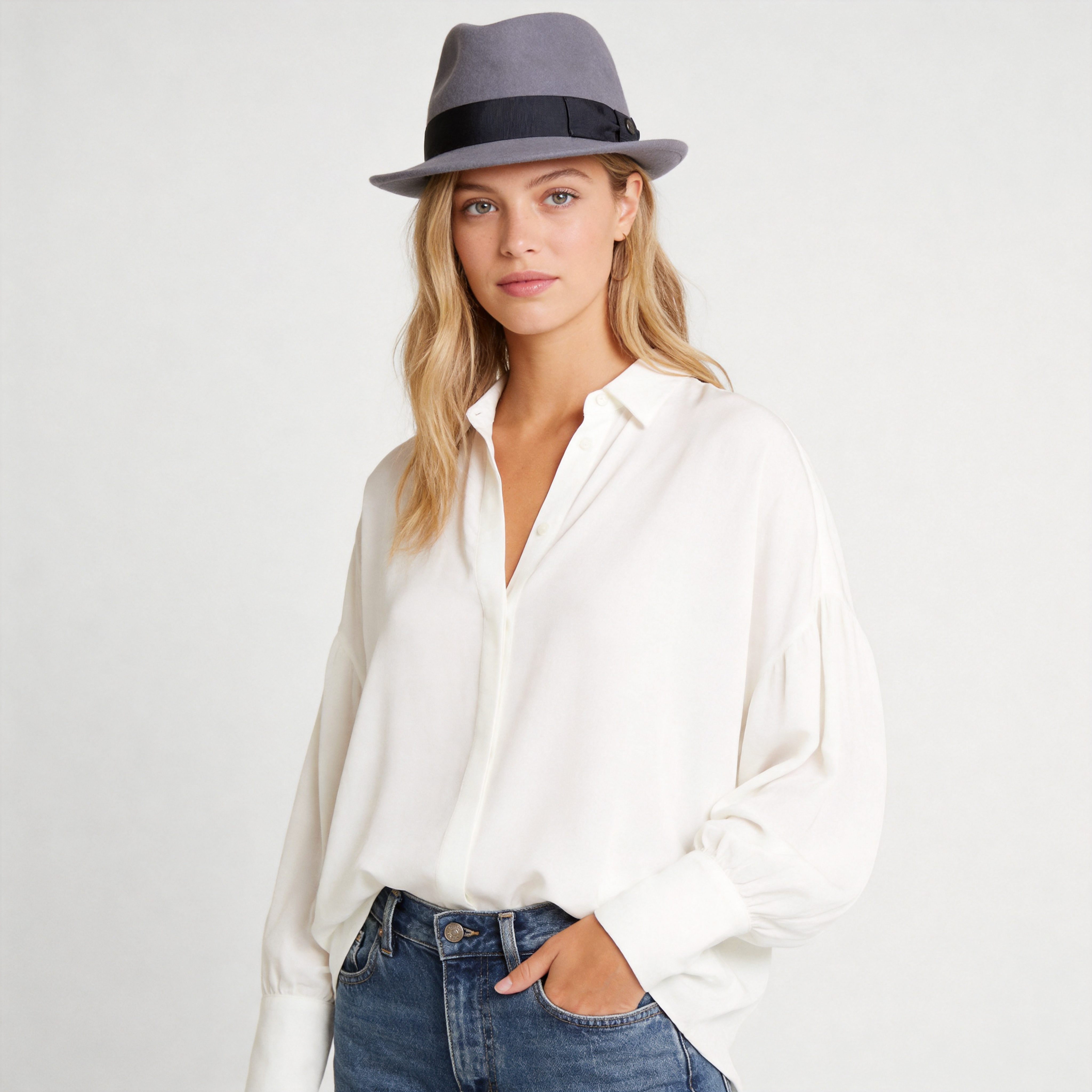 Classic Felt Trilby Fedora Hat