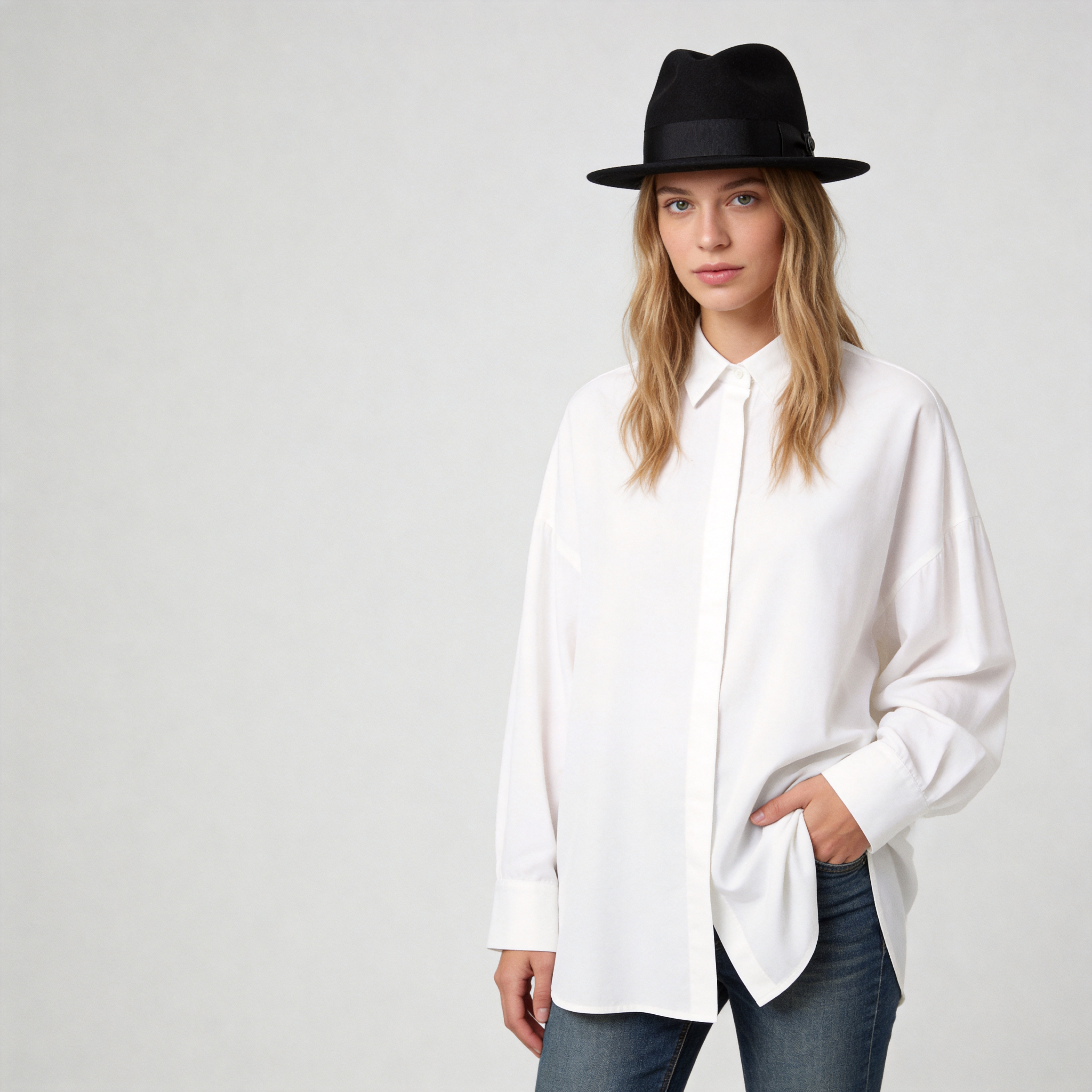 Felt Finery Series Fashionable Felt Fedora Hat