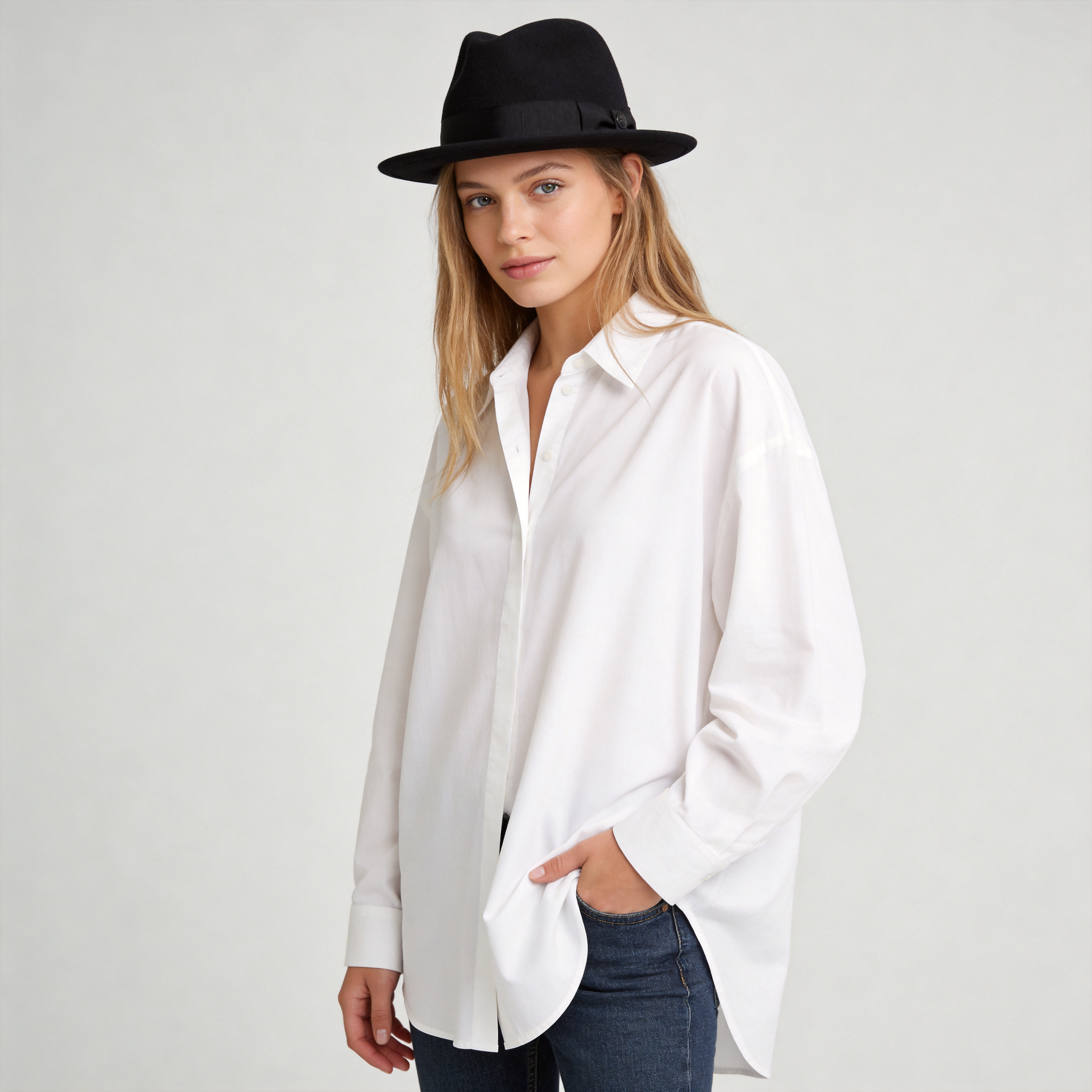 Felt Finery Series Fashionable Felt Fedora Hat