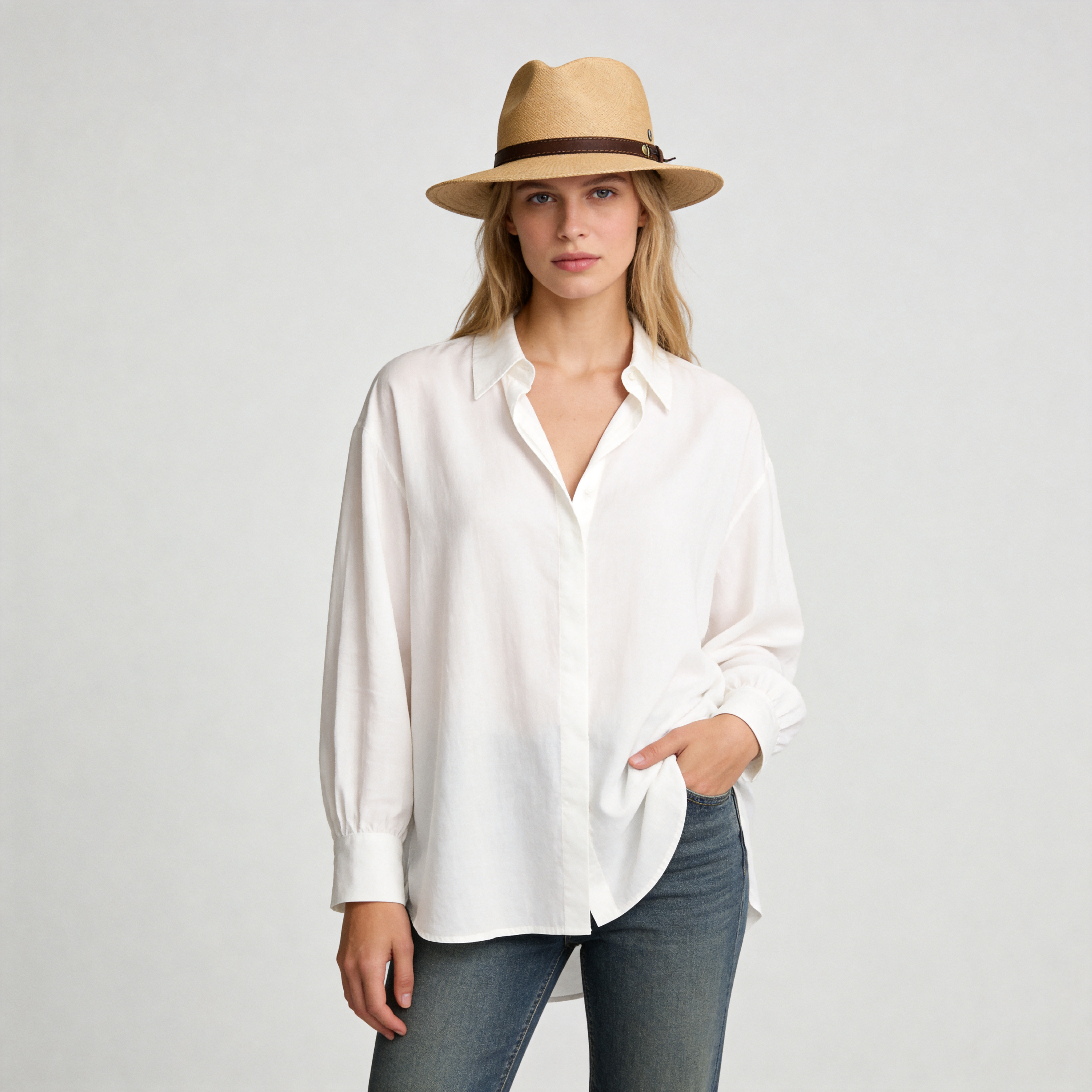 The Stiking Stone Panama Straw Hat