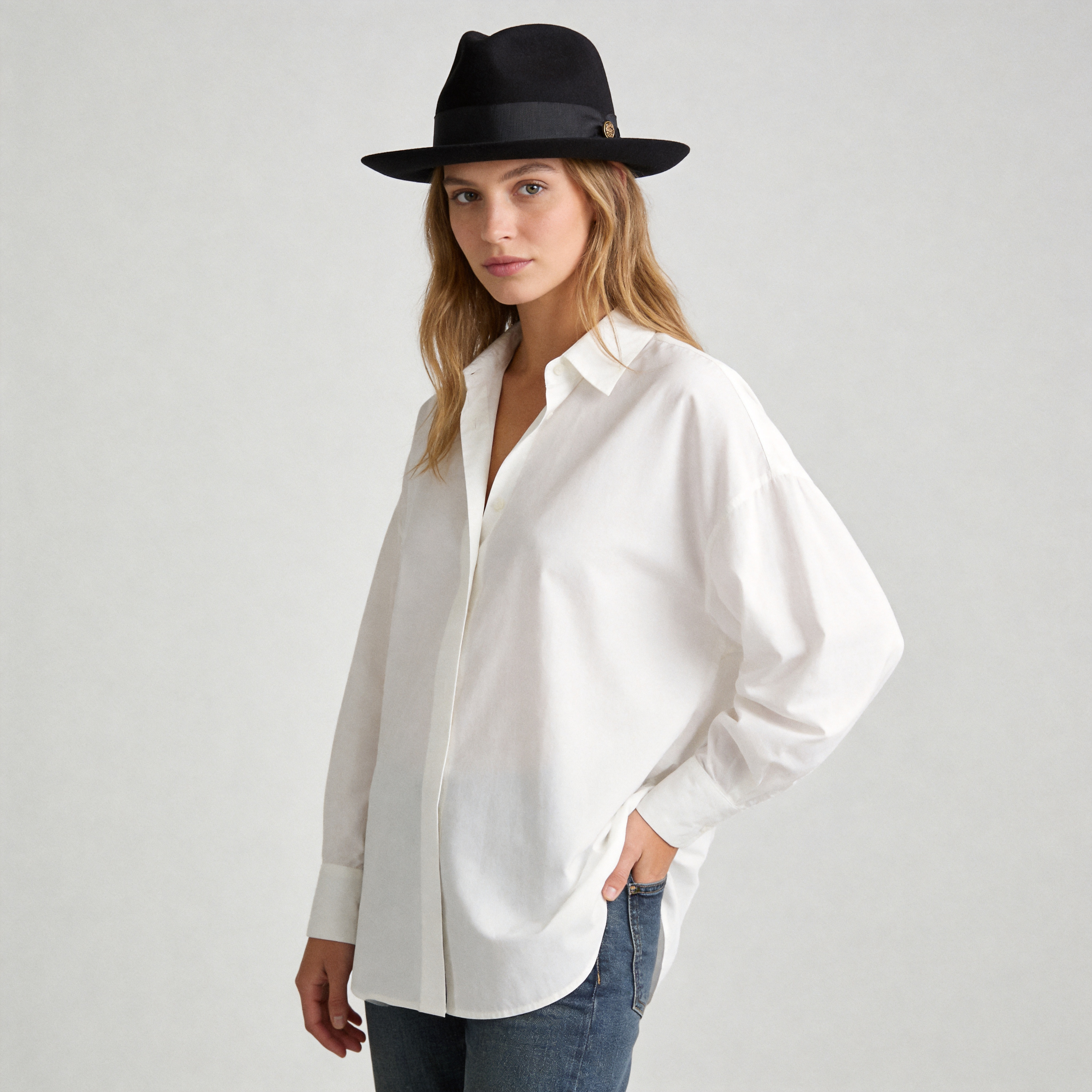 Lucky Wool Felt Fedora Hat